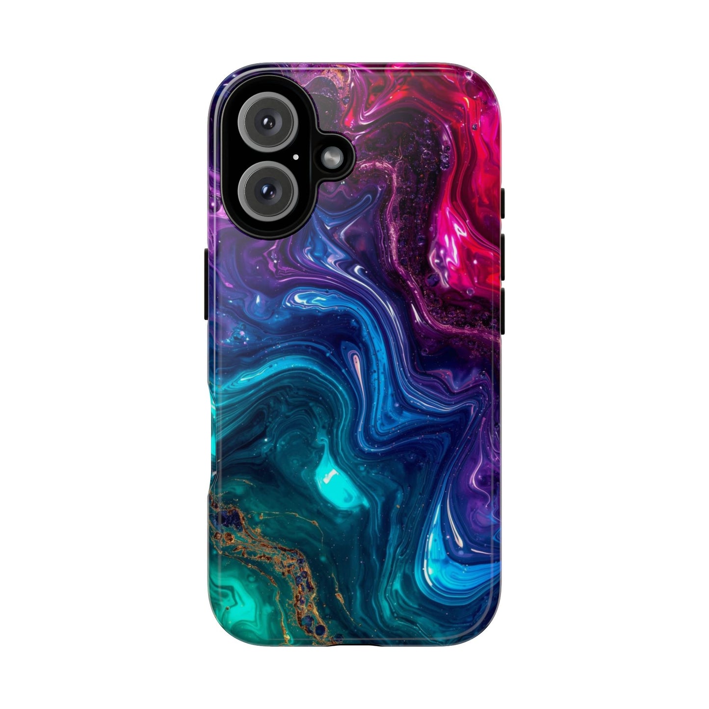 Vibrant Phone Case, Tough Cases for Protection, Colorful Cell Phone Cover, Unique Phone Accessory, Stylish Gifts for Her
