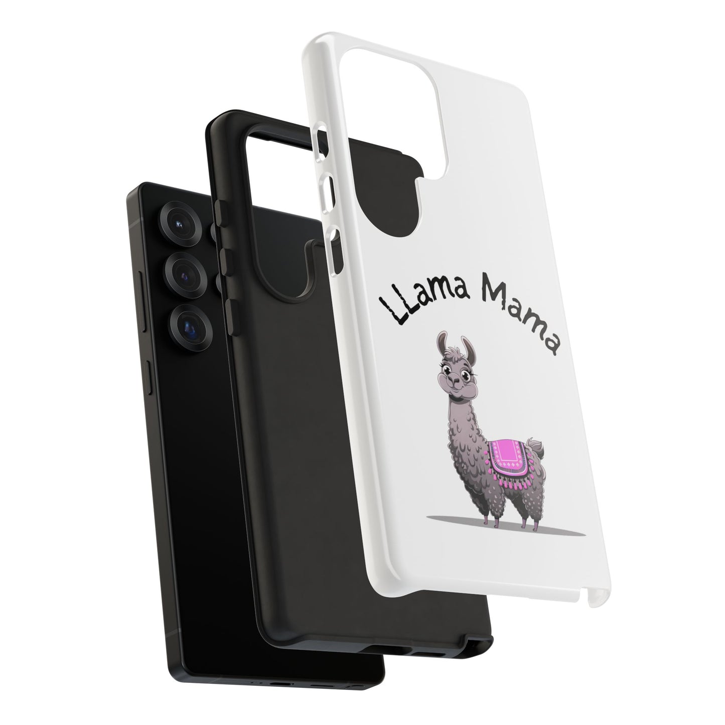 Llama Mama, Tough Phone Cover, Gift for Llama Lovers, Farmhouse Decor, Funny Phone Accessory