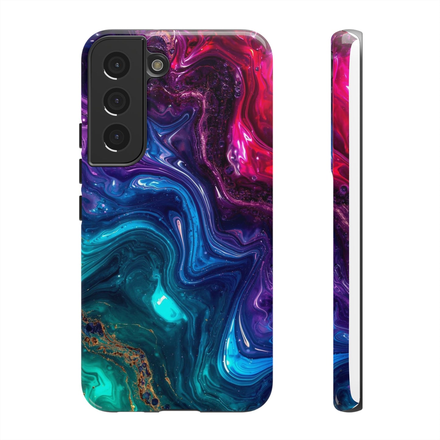 Vibrant Phone Case, Tough Cases for Protection, Colorful Cell Phone Cover, Unique Phone Accessory, Stylish Gifts for Her
