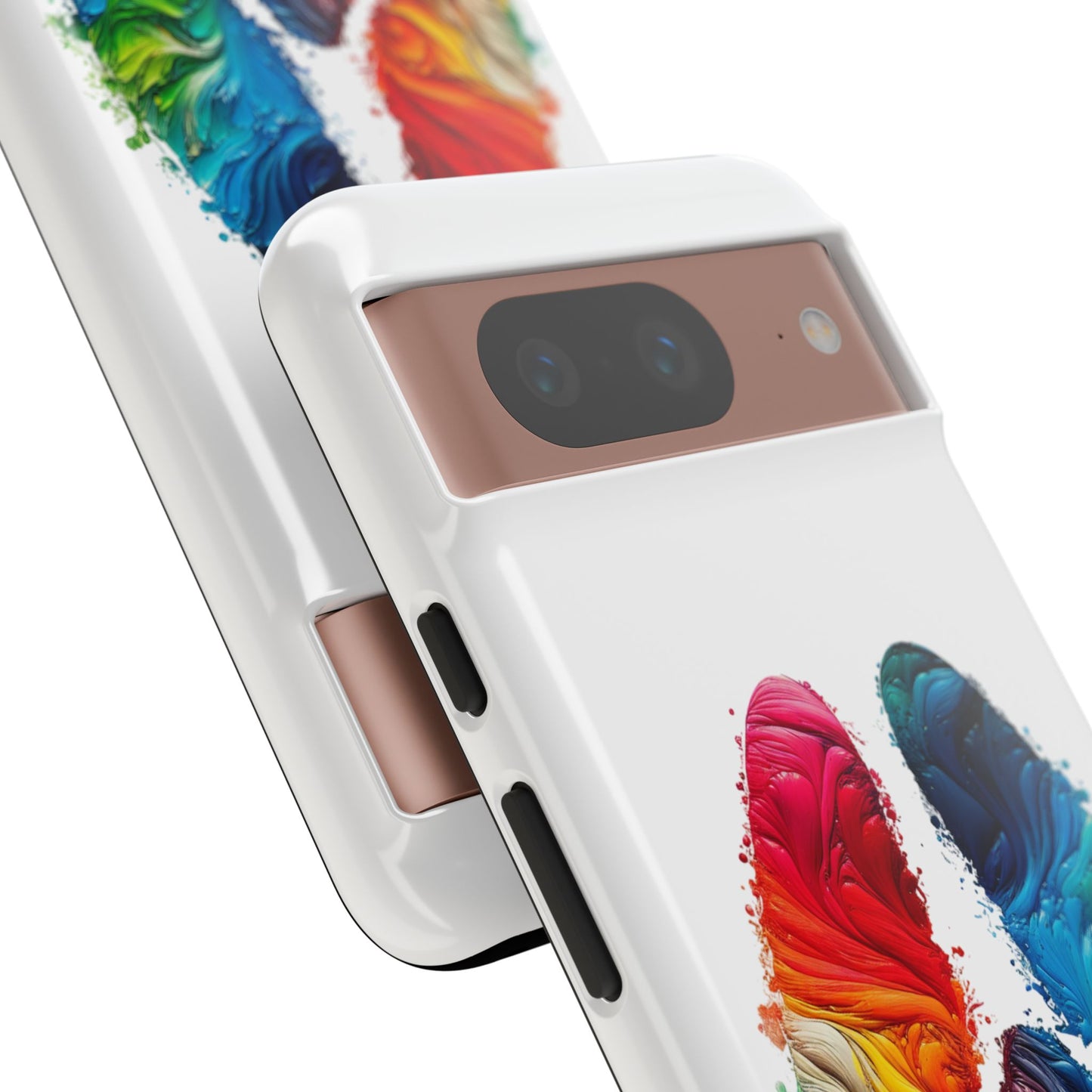 Vibrant Phone Case - Tough Cases with a Colorful Abstract of a cow hoof, Unique Phone Cover, Art Phone Accessories