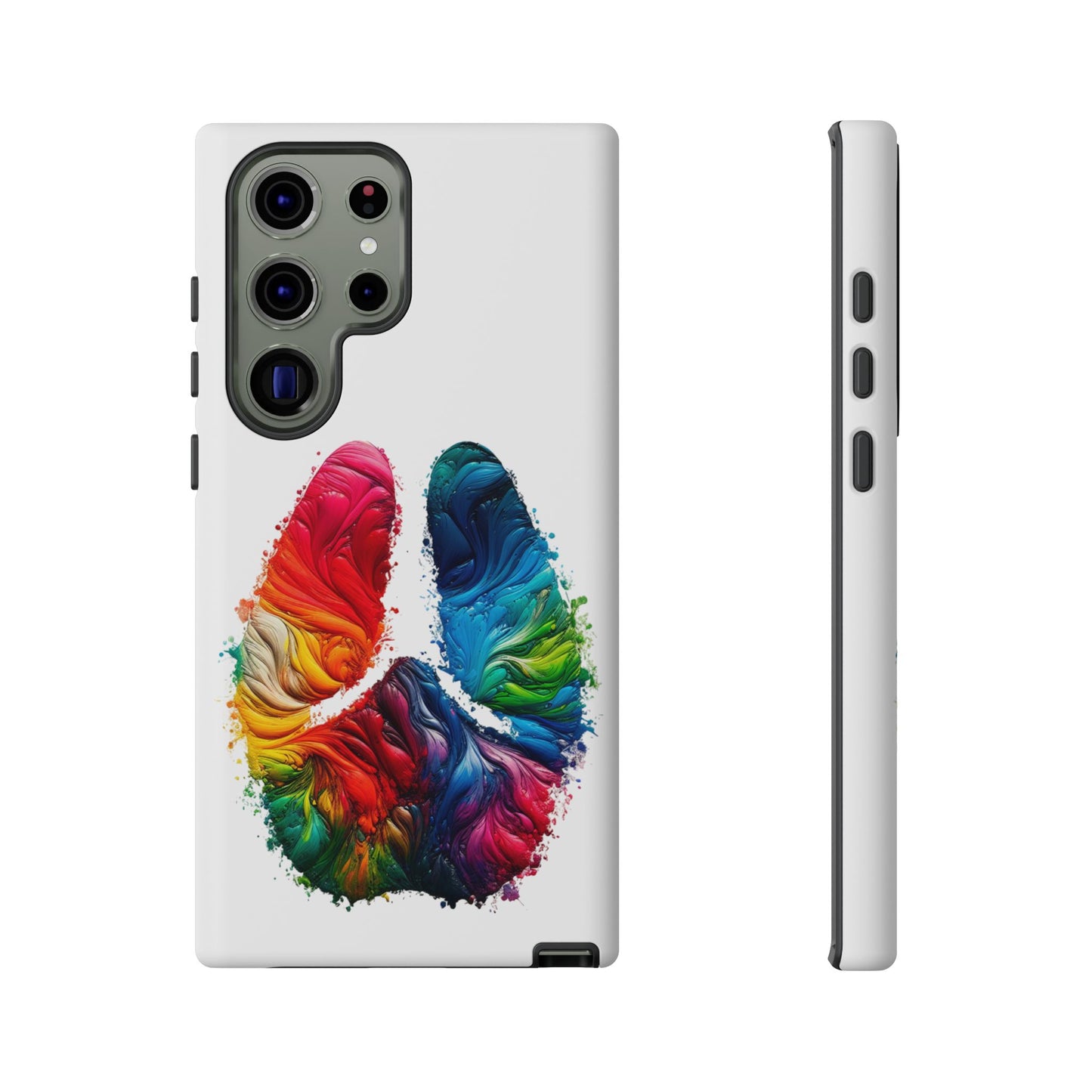Vibrant Phone Case - Tough Cases with a Colorful Abstract of a cow hoof, Unique Phone Cover, Art Phone Accessories