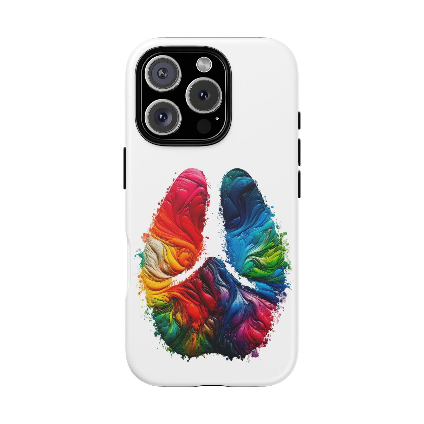 Vibrant Phone Case - Tough Cases with a Colorful Abstract of a cow hoof, Unique Phone Cover, Art Phone Accessories
