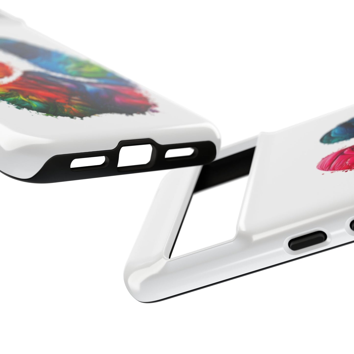 Vibrant Phone Case - Tough Cases with a Colorful Abstract of a cow hoof, Unique Phone Cover, Art Phone Accessories