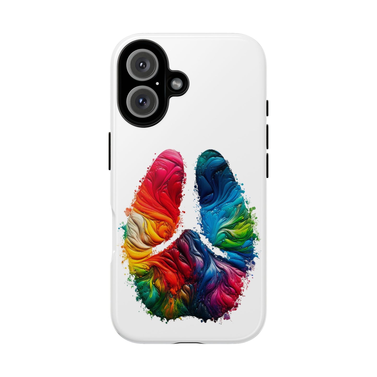 Vibrant Phone Case - Tough Cases with a Colorful Abstract of a cow hoof, Unique Phone Cover, Art Phone Accessories