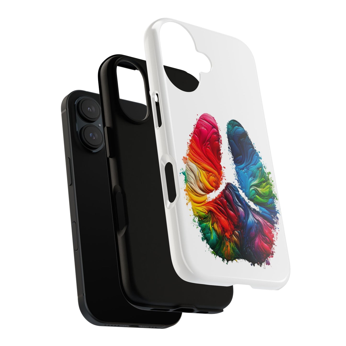 Vibrant Phone Case - Tough Cases with a Colorful Abstract of a cow hoof, Unique Phone Cover, Art Phone Accessories