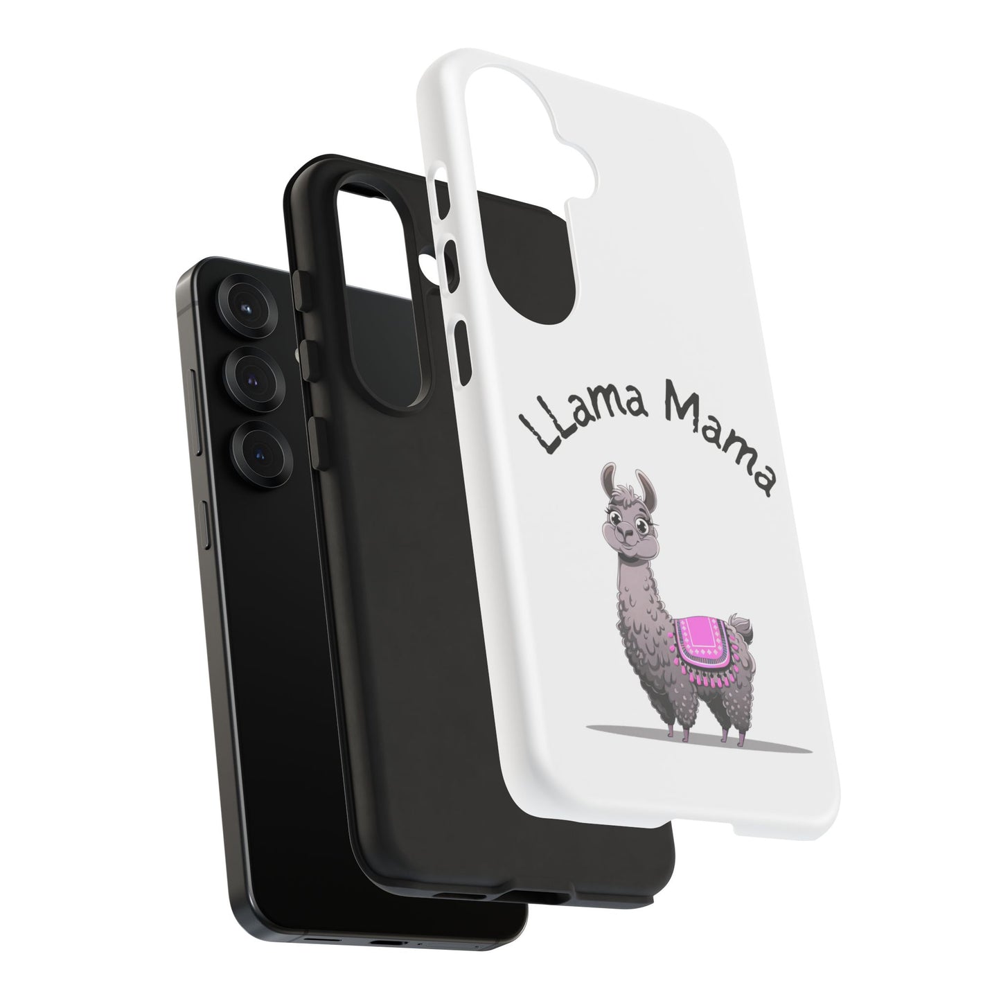 Llama Mama, Tough Phone Cover, Gift for Llama Lovers, Farmhouse Decor, Funny Phone Accessory