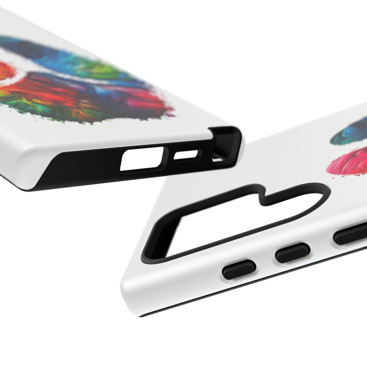 Vibrant Phone Case - Tough Cases with a Colorful Abstract of a cow hoof, Unique Phone Cover, Art Phone Accessories