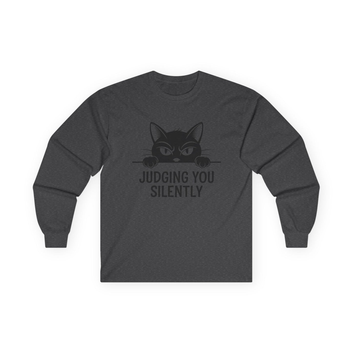 Judging You Silently Long Sleeve Tee