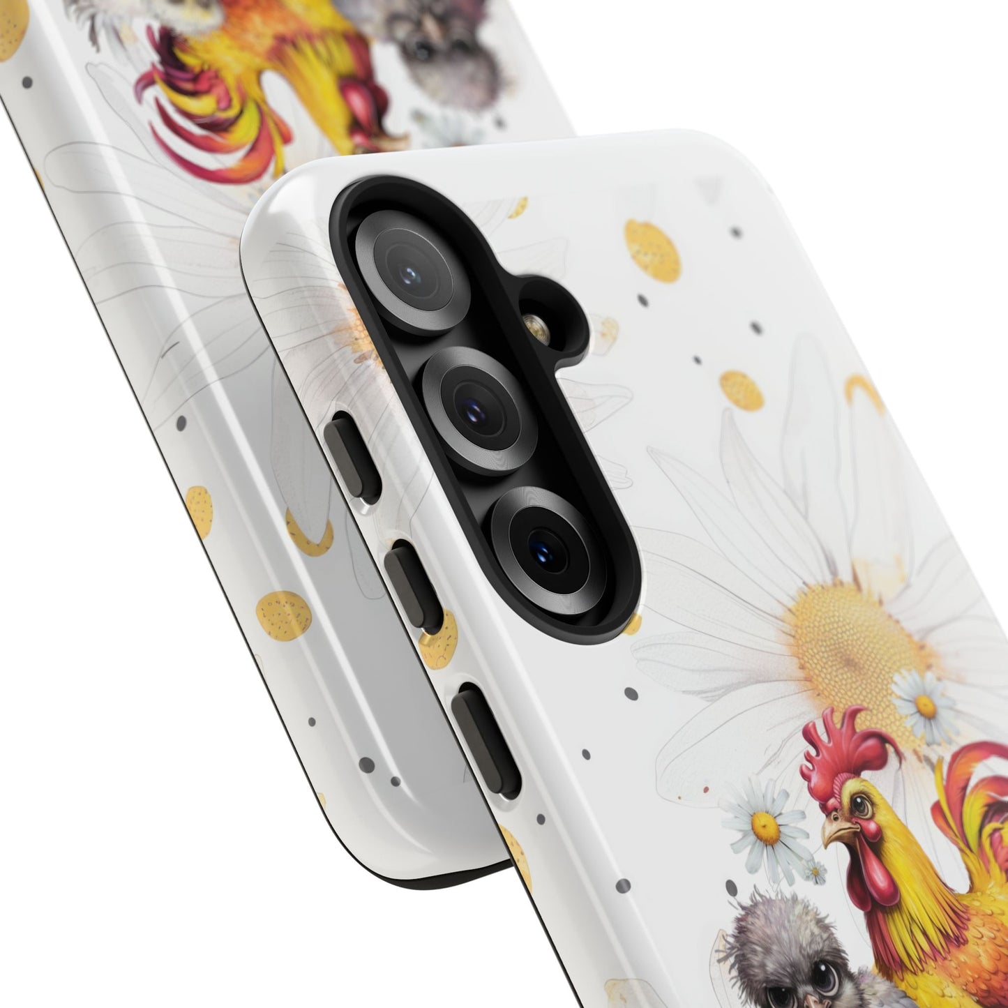 Cute Chicken Phone Case, F-CAW-F Tough Phone Cover, Gift for Chicken Lovers, Farmhouse Decor, Funny Phone Accessory