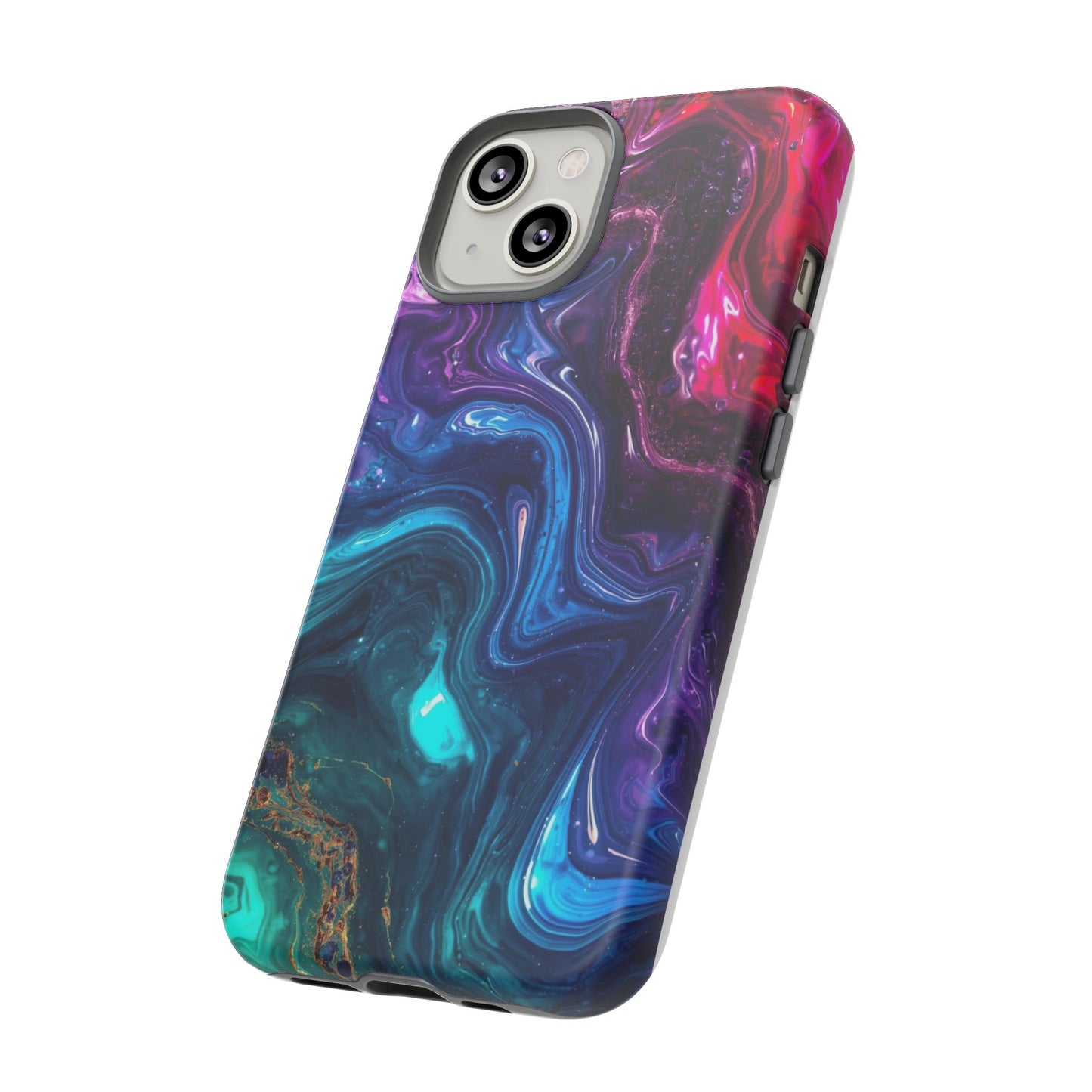 Vibrant Phone Case, Tough Cases for Protection, Colorful Cell Phone Cover, Unique Phone Accessory, Stylish Gifts for Her