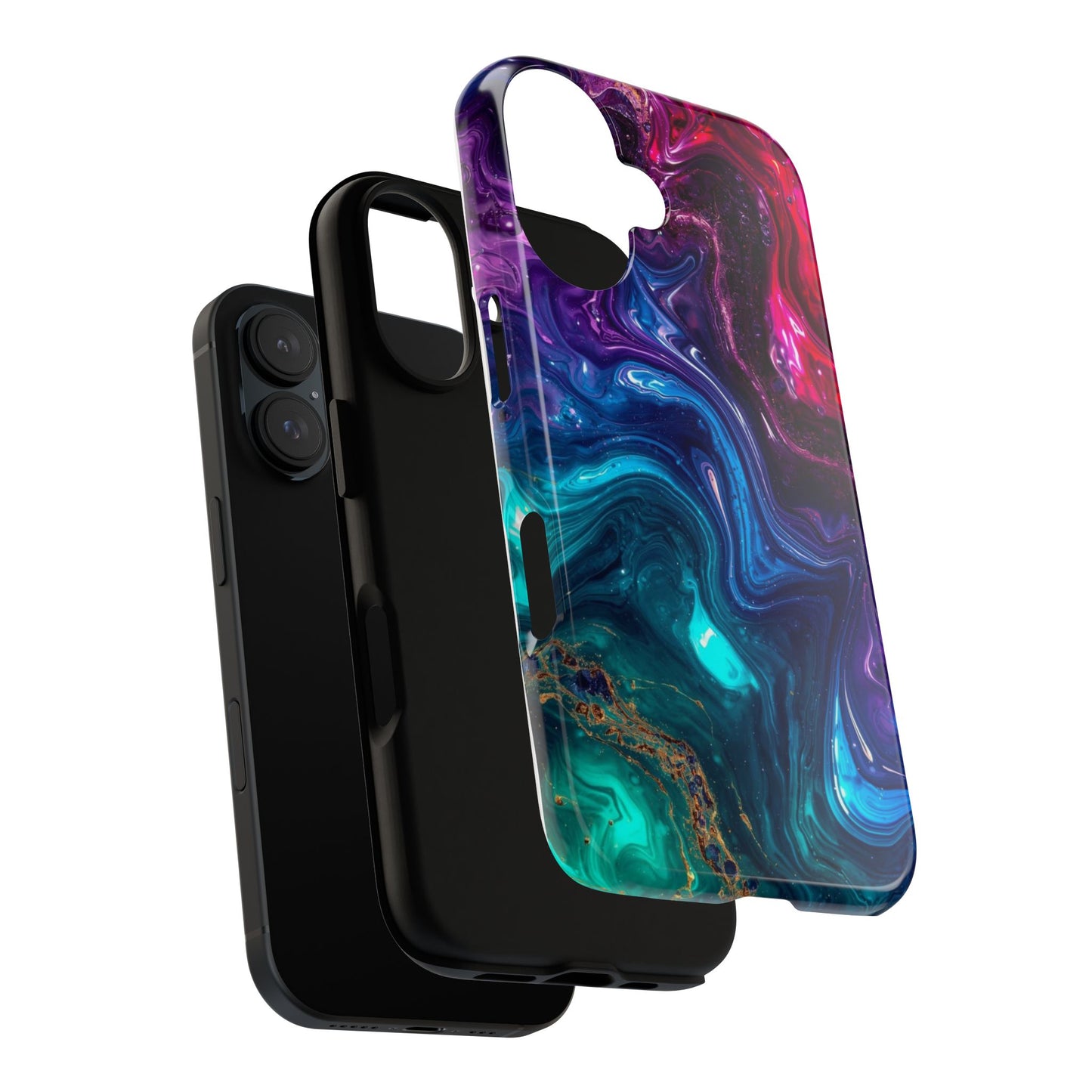 Vibrant Phone Case, Tough Cases for Protection, Colorful Cell Phone Cover, Unique Phone Accessory, Stylish Gifts for Her