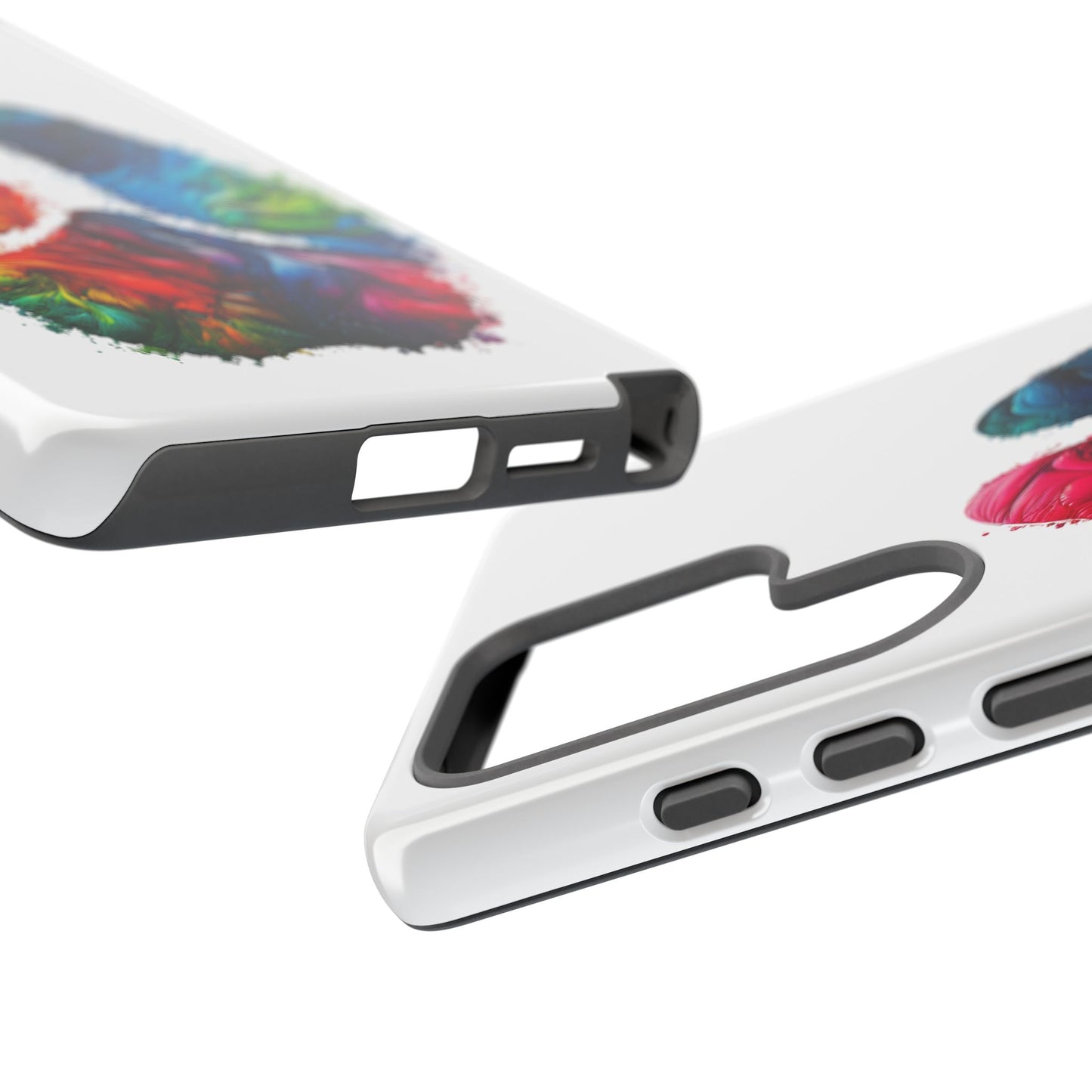 Vibrant Phone Case - Tough Cases with a Colorful Abstract of a cow hoof, Unique Phone Cover, Art Phone Accessories