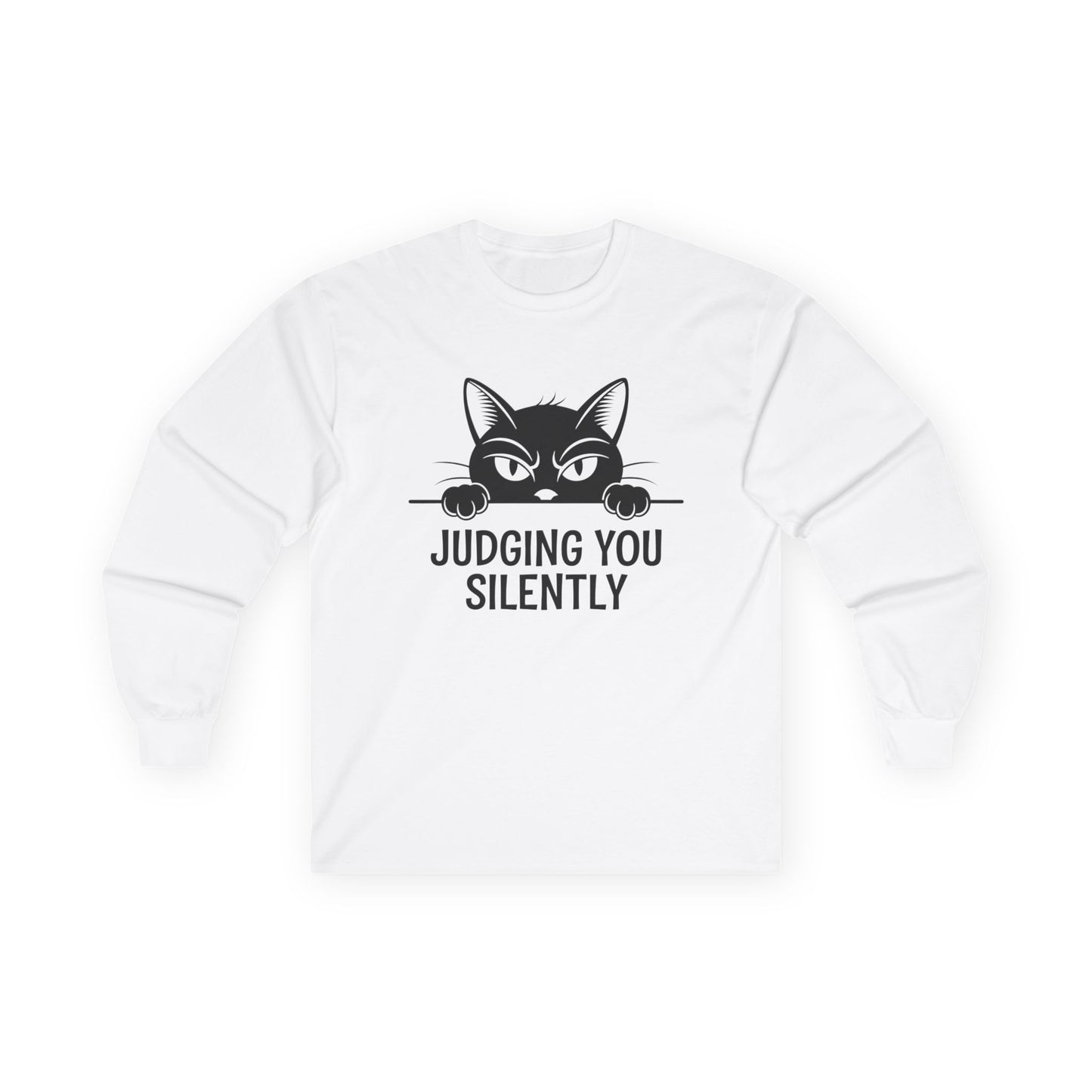 Judging You Silently Long Sleeve Tee
