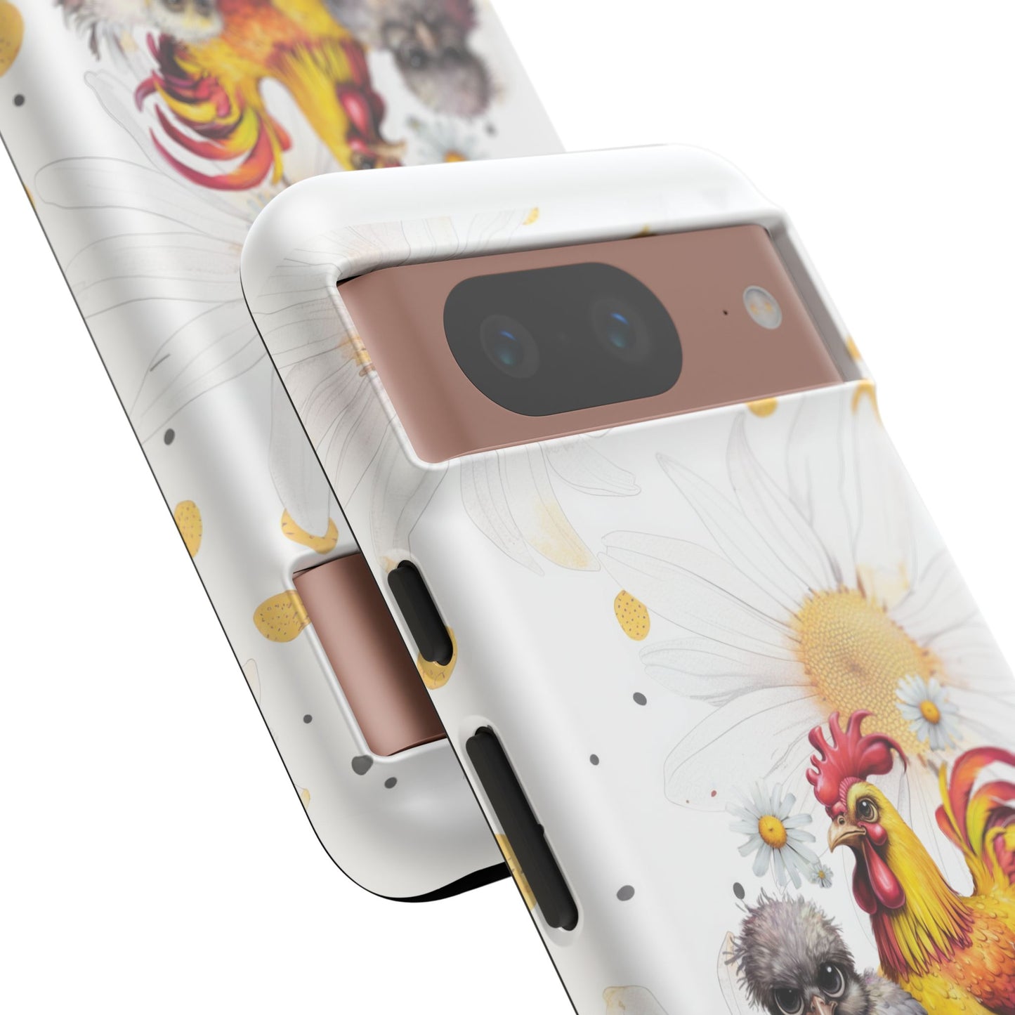 Cute Chicken Phone Case, F-CAW-F Tough Phone Cover, Gift for Chicken Lovers, Farmhouse Decor, Funny Phone Accessory