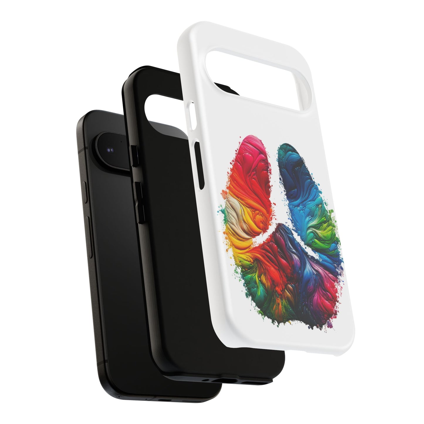 Vibrant Phone Case - Tough Cases with a Colorful Abstract of a cow hoof, Unique Phone Cover, Art Phone Accessories