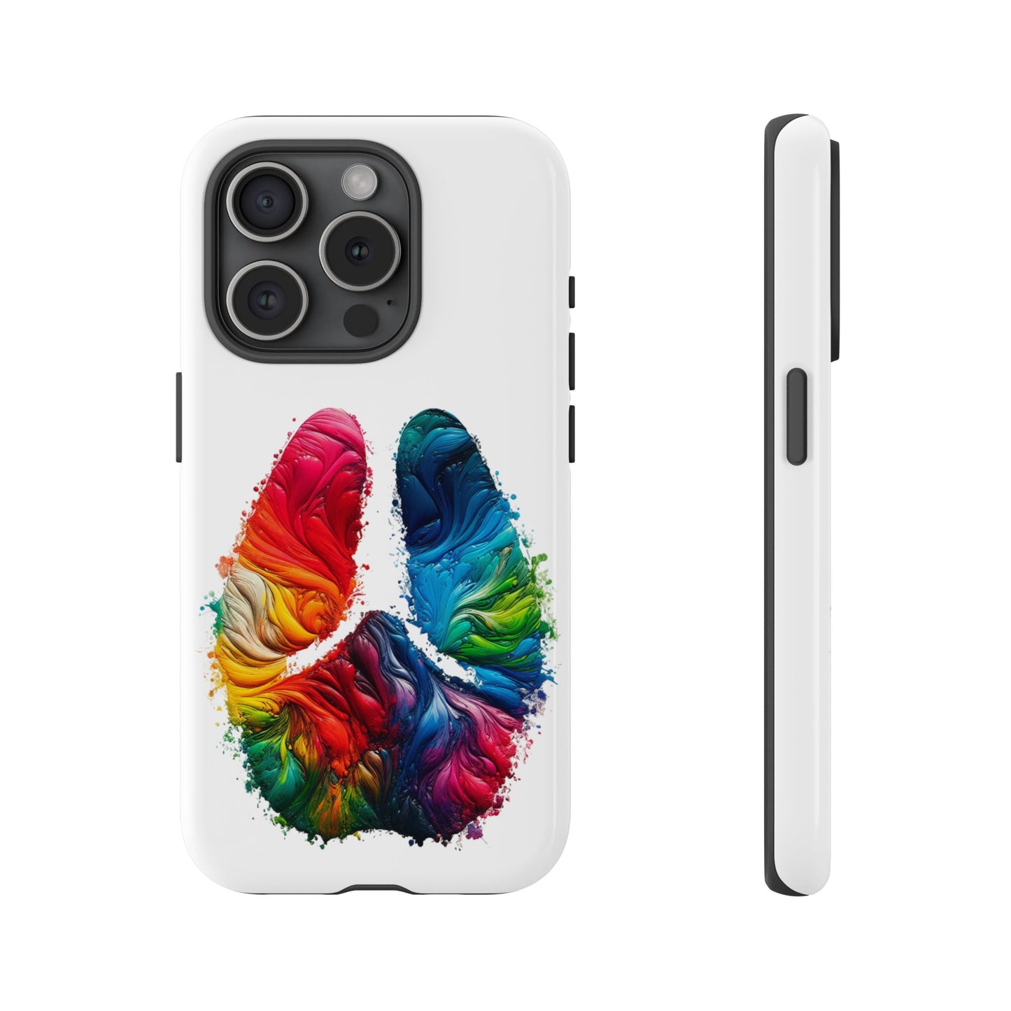 Vibrant Phone Case - Tough Cases with a Colorful Abstract of a cow hoof, Unique Phone Cover, Art Phone Accessories