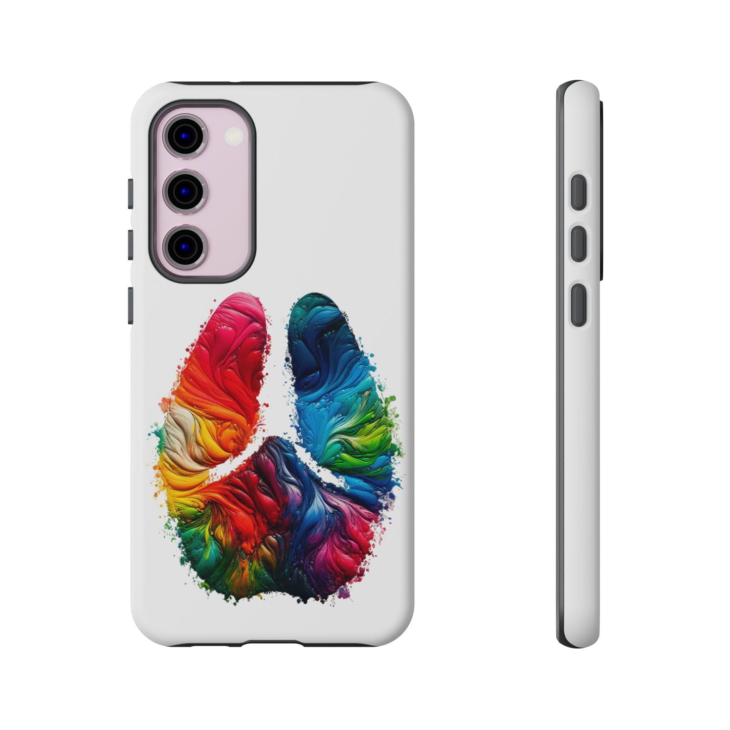 Vibrant Phone Case - Tough Cases with a Colorful Abstract of a cow hoof, Unique Phone Cover, Art Phone Accessories