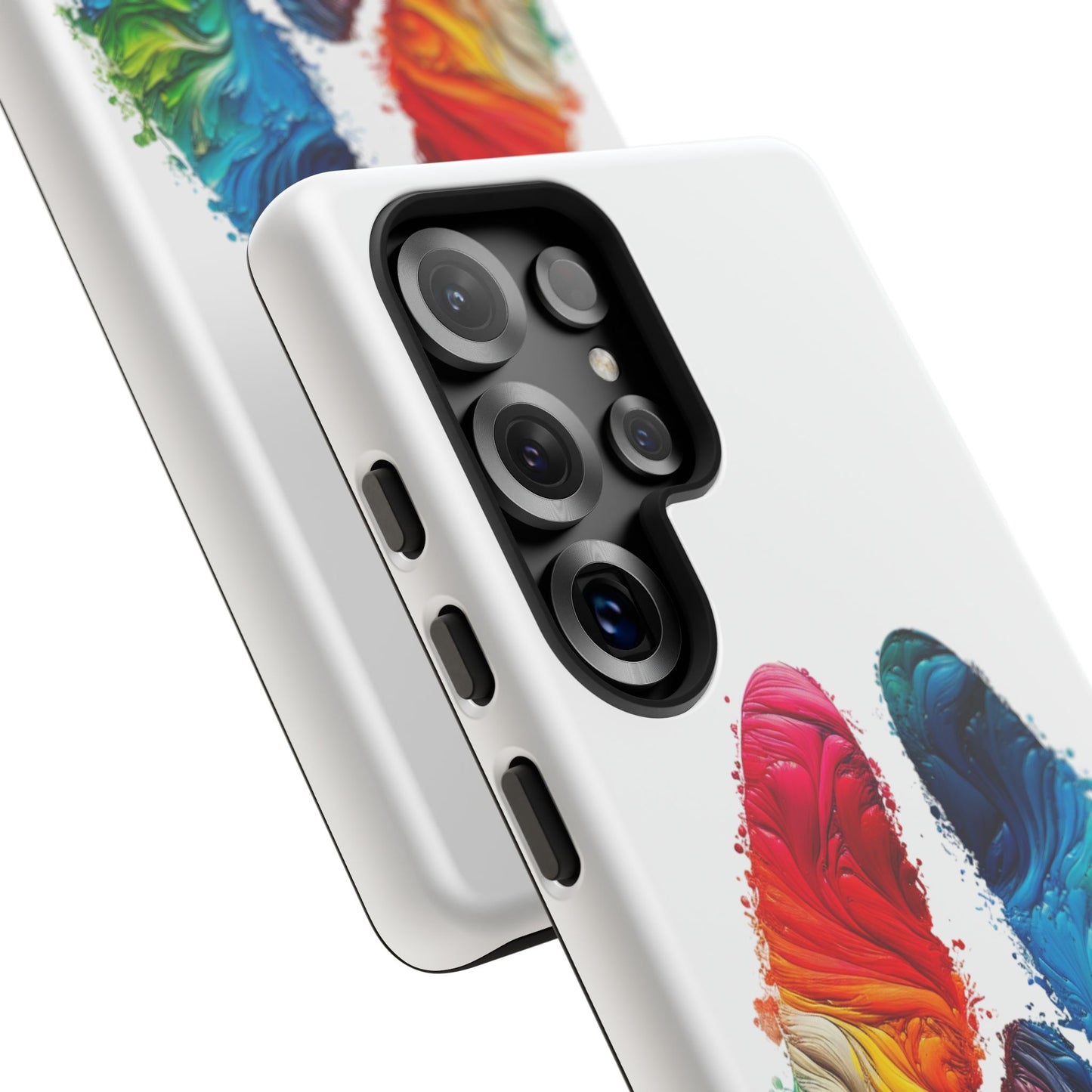 Vibrant Phone Case - Tough Cases with a Colorful Abstract of a cow hoof, Unique Phone Cover, Art Phone Accessories