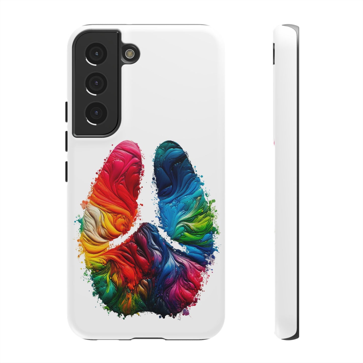 Vibrant Phone Case - Tough Cases with a Colorful Abstract of a cow hoof, Unique Phone Cover, Art Phone Accessories