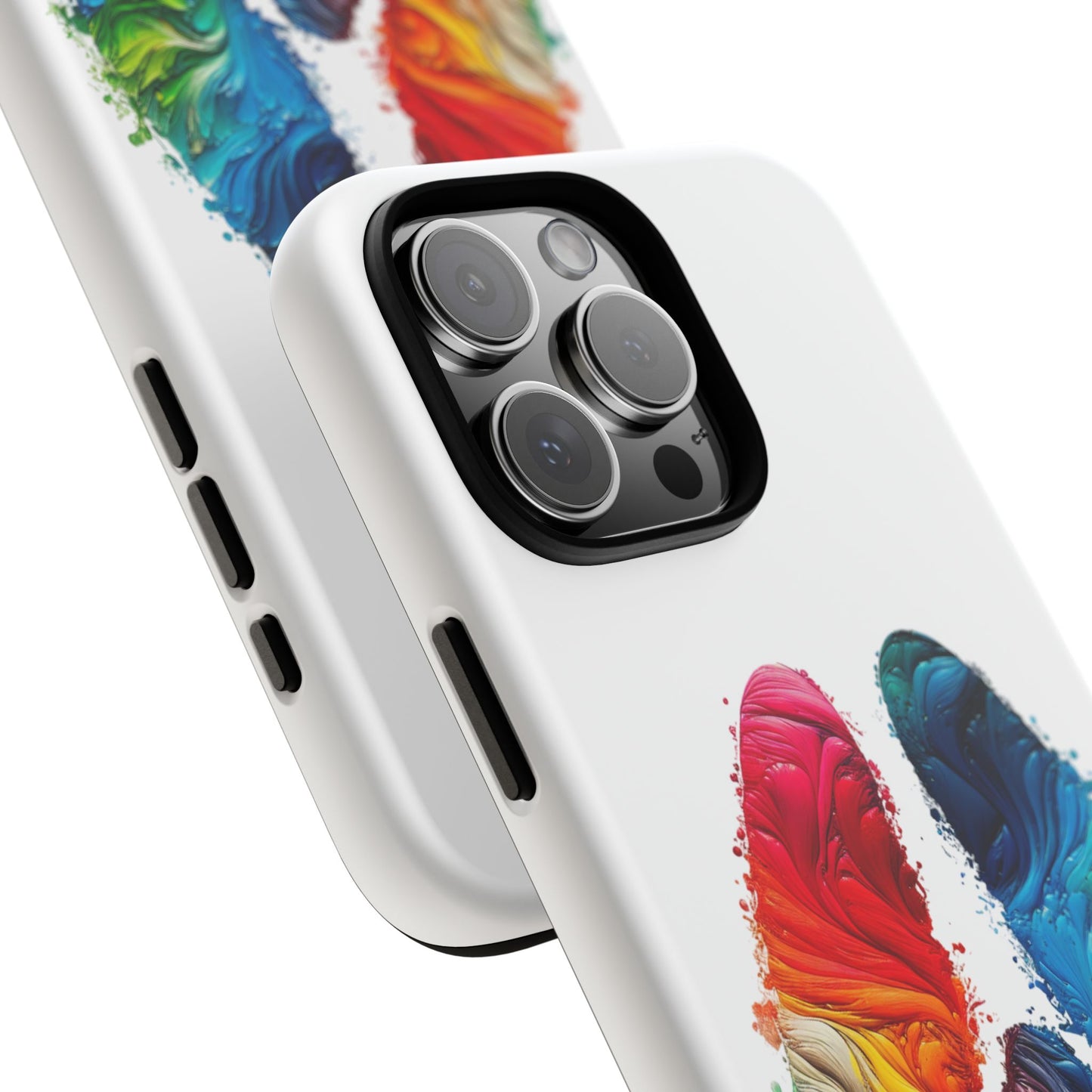 Vibrant Phone Case - Tough Cases with a Colorful Abstract of a cow hoof, Unique Phone Cover, Art Phone Accessories