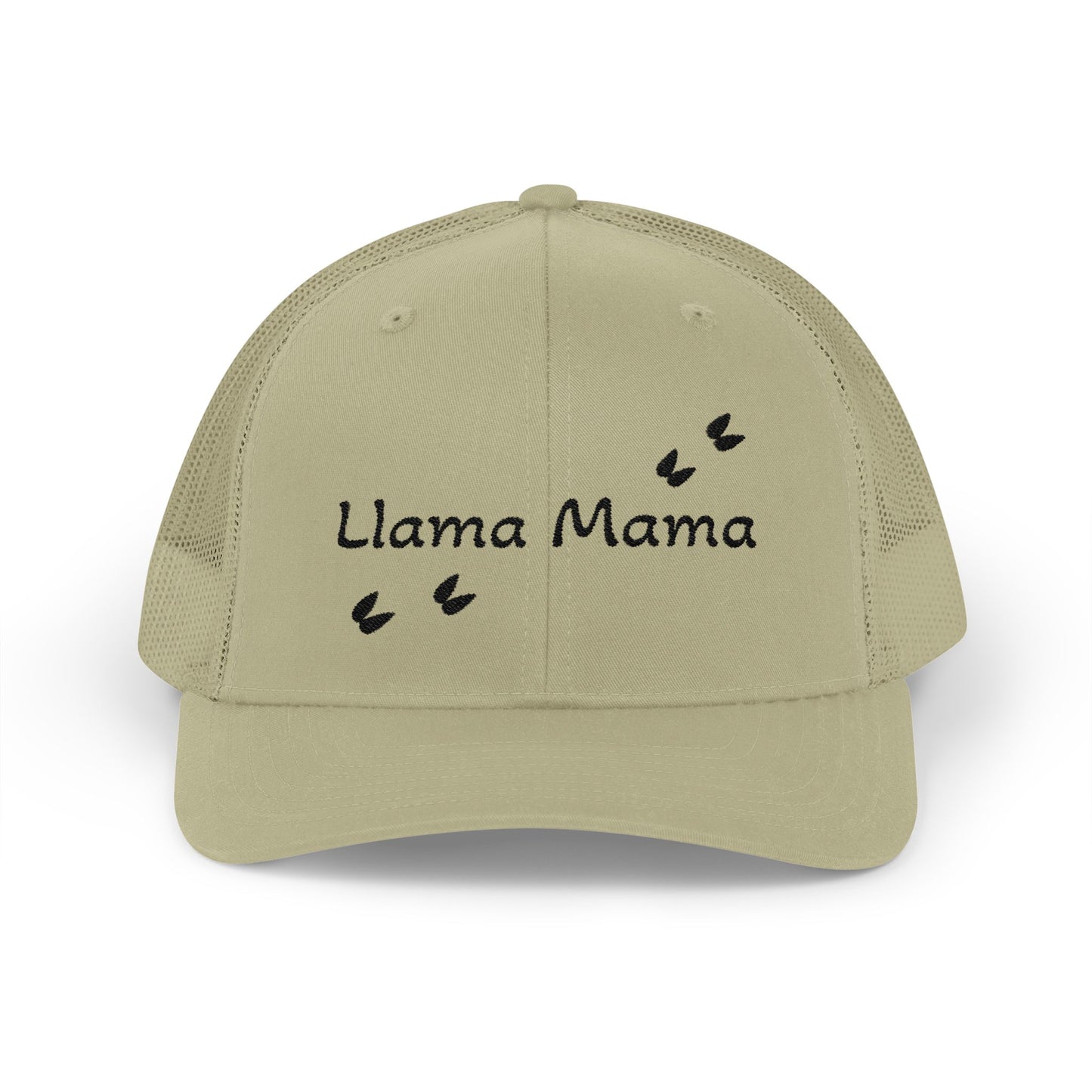 Llama Mama Snapback Trucker Cap, Funny Gift for Moms, Casual Everyday Wear, Adjustable Hat, Outdoor Adventures
