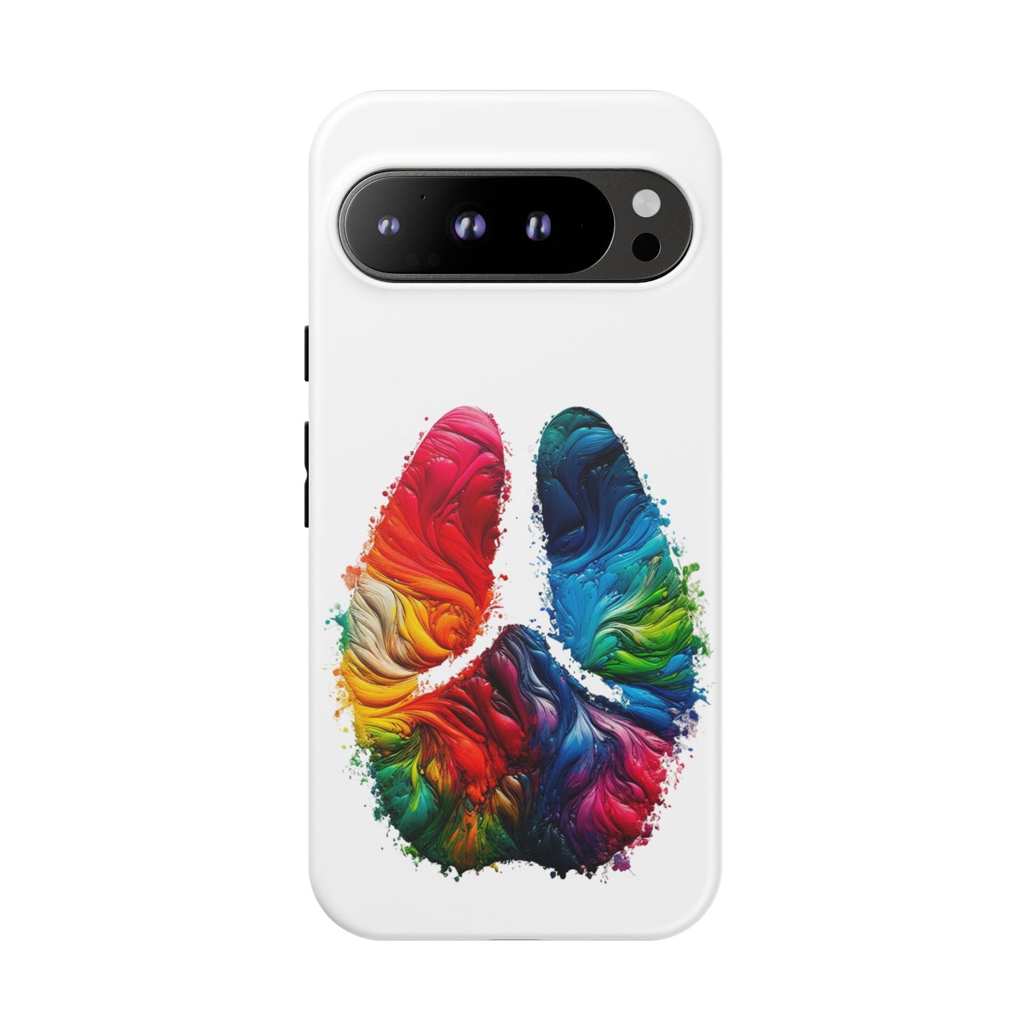 Vibrant Phone Case - Tough Cases with a Colorful Abstract of a cow hoof, Unique Phone Cover, Art Phone Accessories