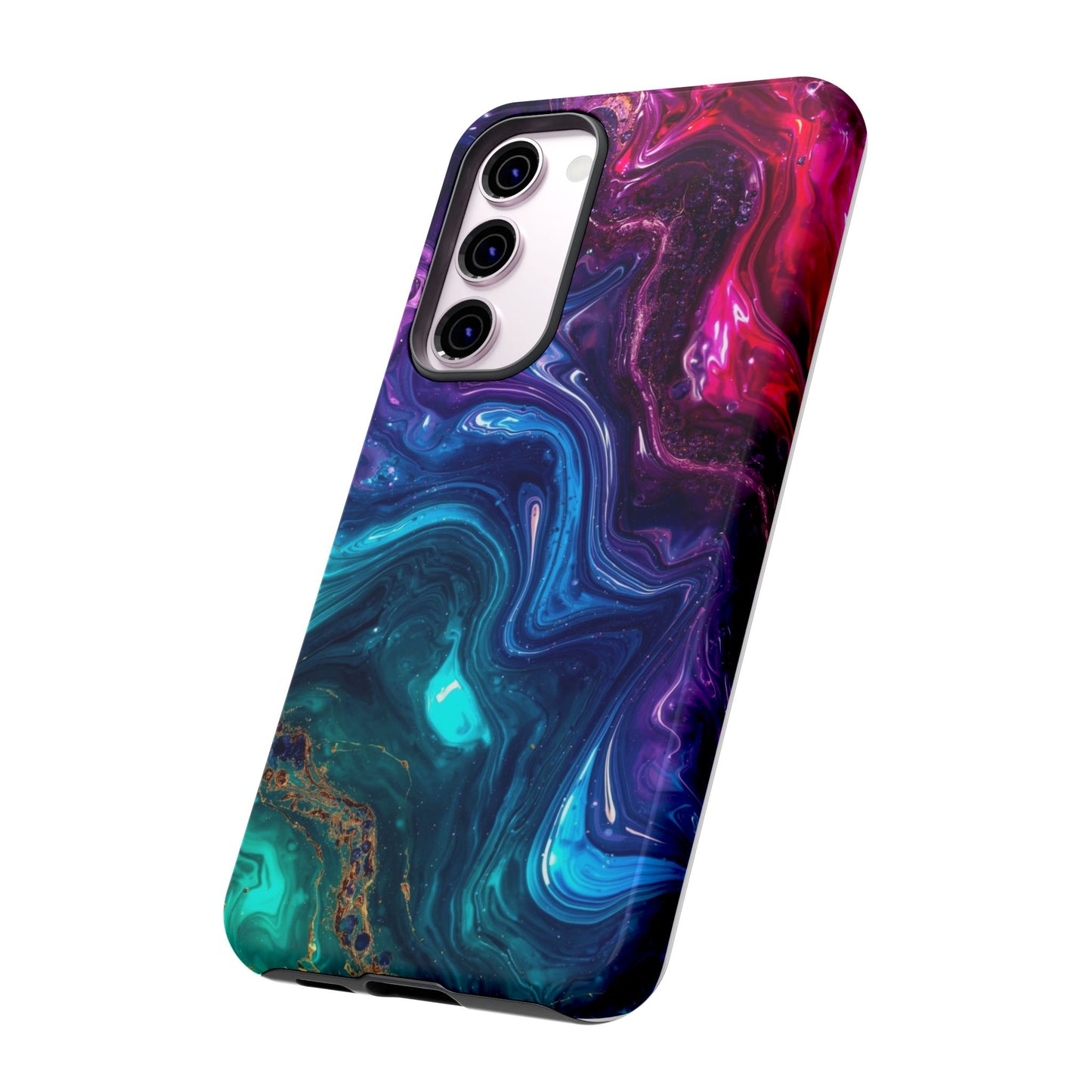 Vibrant Phone Case, Tough Cases for Protection, Colorful Cell Phone Cover, Unique Phone Accessory, Stylish Gifts for Her