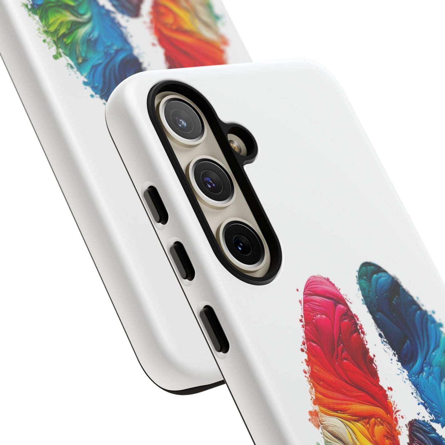 Vibrant Phone Case - Tough Cases with a Colorful Abstract of a cow hoof, Unique Phone Cover, Art Phone Accessories