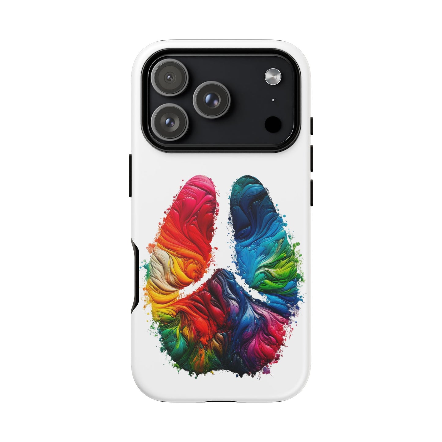 Vibrant Phone Case - Tough Cases with a Colorful Abstract of a cow hoof, Unique Phone Cover, Art Phone Accessories