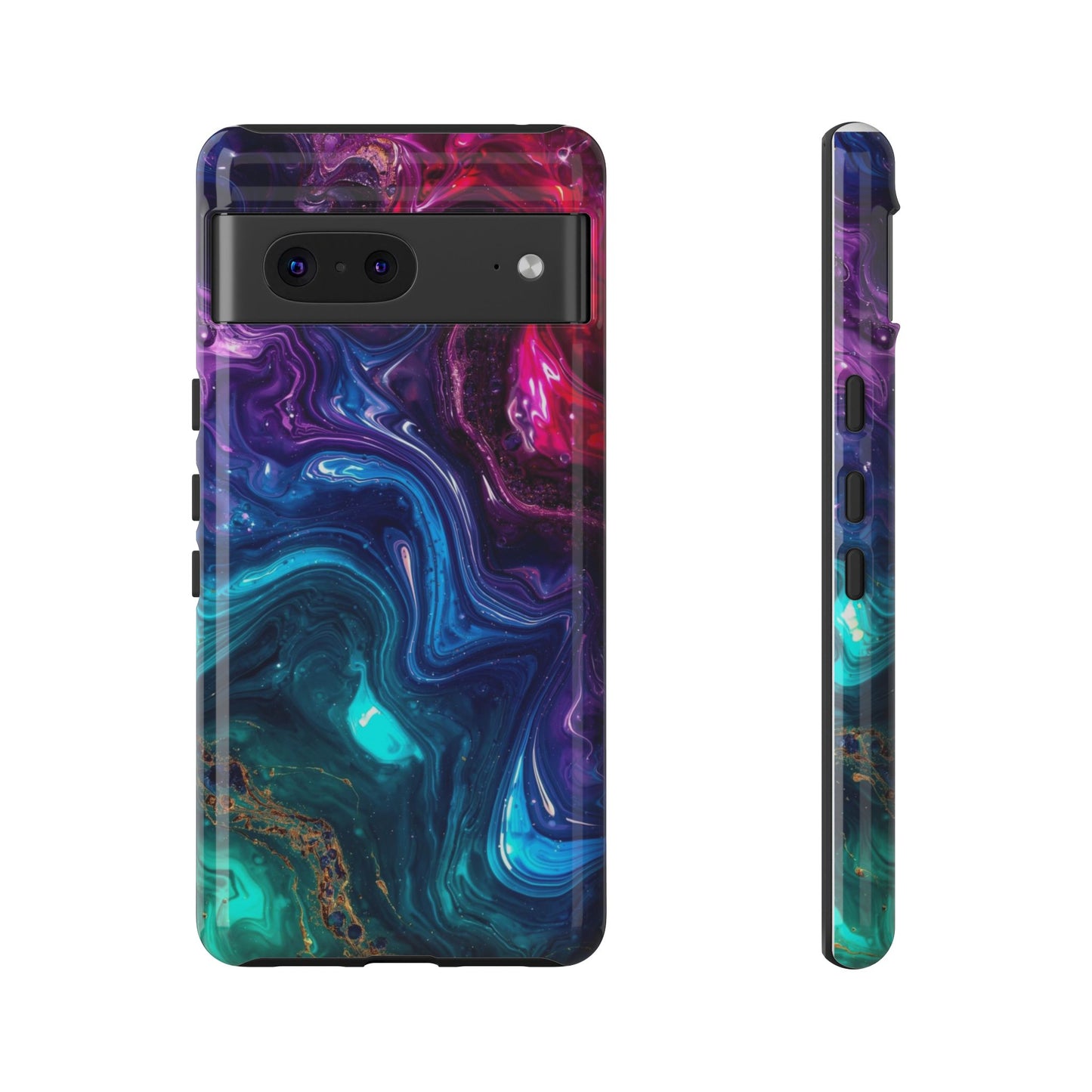 Vibrant Phone Case, Tough Cases for Protection, Colorful Cell Phone Cover, Unique Phone Accessory, Stylish Gifts for Her