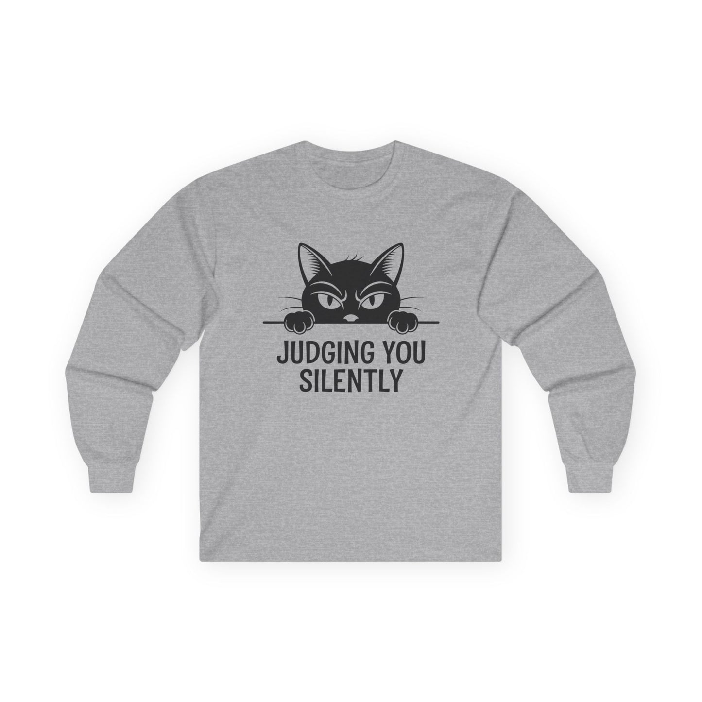 Judging You Silently Long Sleeve Tee