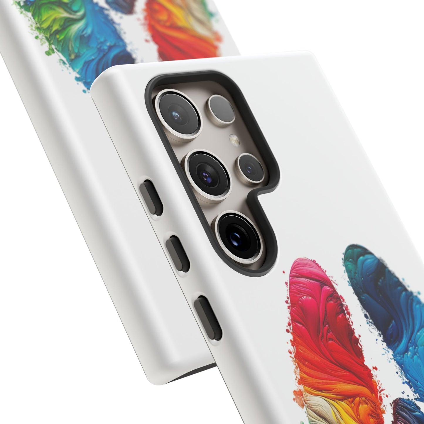 Vibrant Phone Case - Tough Cases with a Colorful Abstract of a cow hoof, Unique Phone Cover, Art Phone Accessories