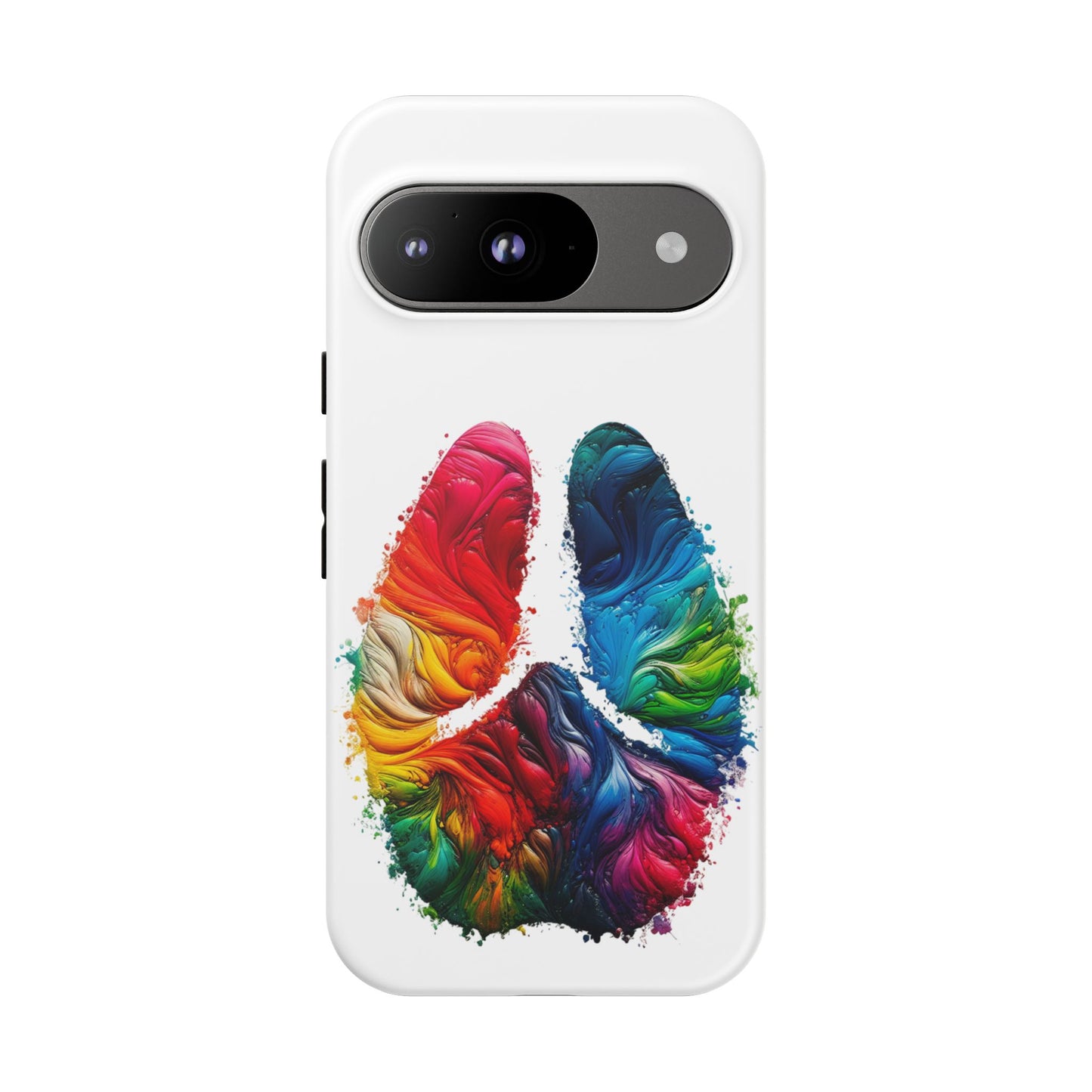 Vibrant Phone Case - Tough Cases with a Colorful Abstract of a cow hoof, Unique Phone Cover, Art Phone Accessories