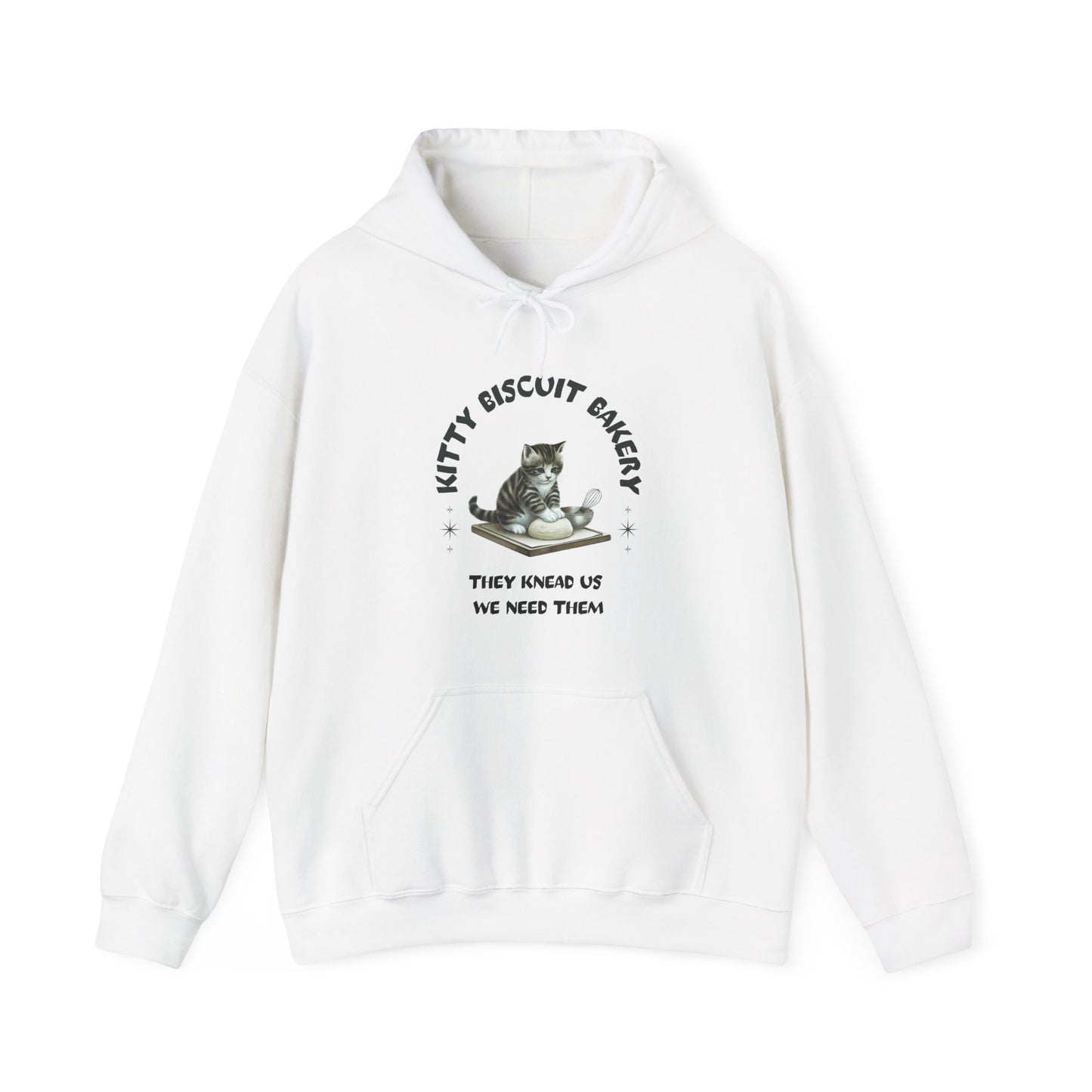 Kitty Biscuit Bakery Hoodie - Cozy Unisex hoodie for Cat Lovers