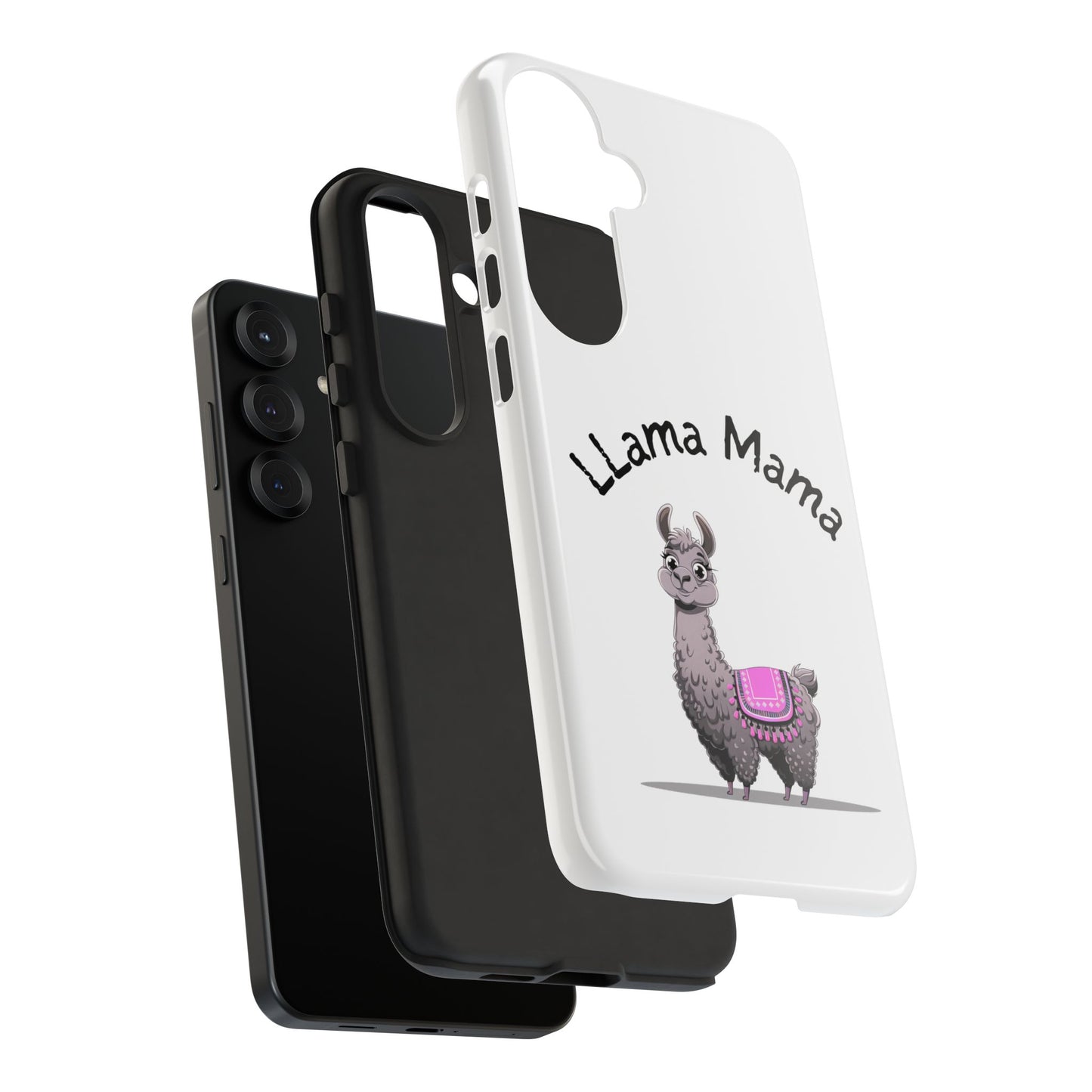 Llama Mama, Tough Phone Cover, Gift for Llama Lovers, Farmhouse Decor, Funny Phone Accessory