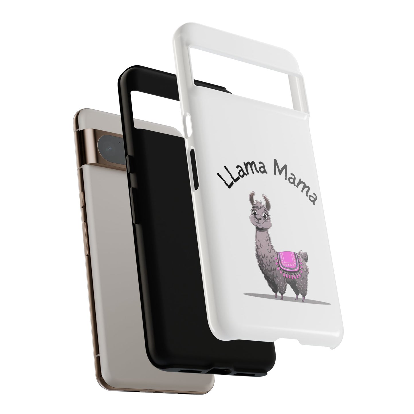 Llama Mama, Tough Phone Cover, Gift for Llama Lovers, Farmhouse Decor, Funny Phone Accessory