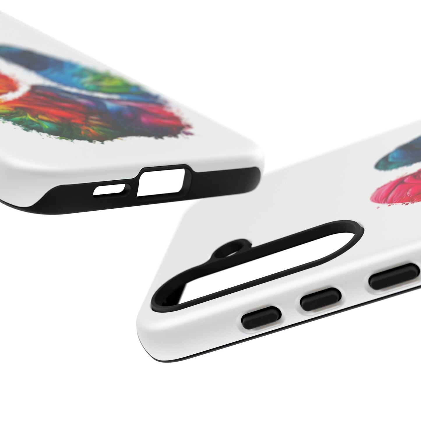 Vibrant Phone Case - Tough Cases with a Colorful Abstract of a cow hoof, Unique Phone Cover, Art Phone Accessories