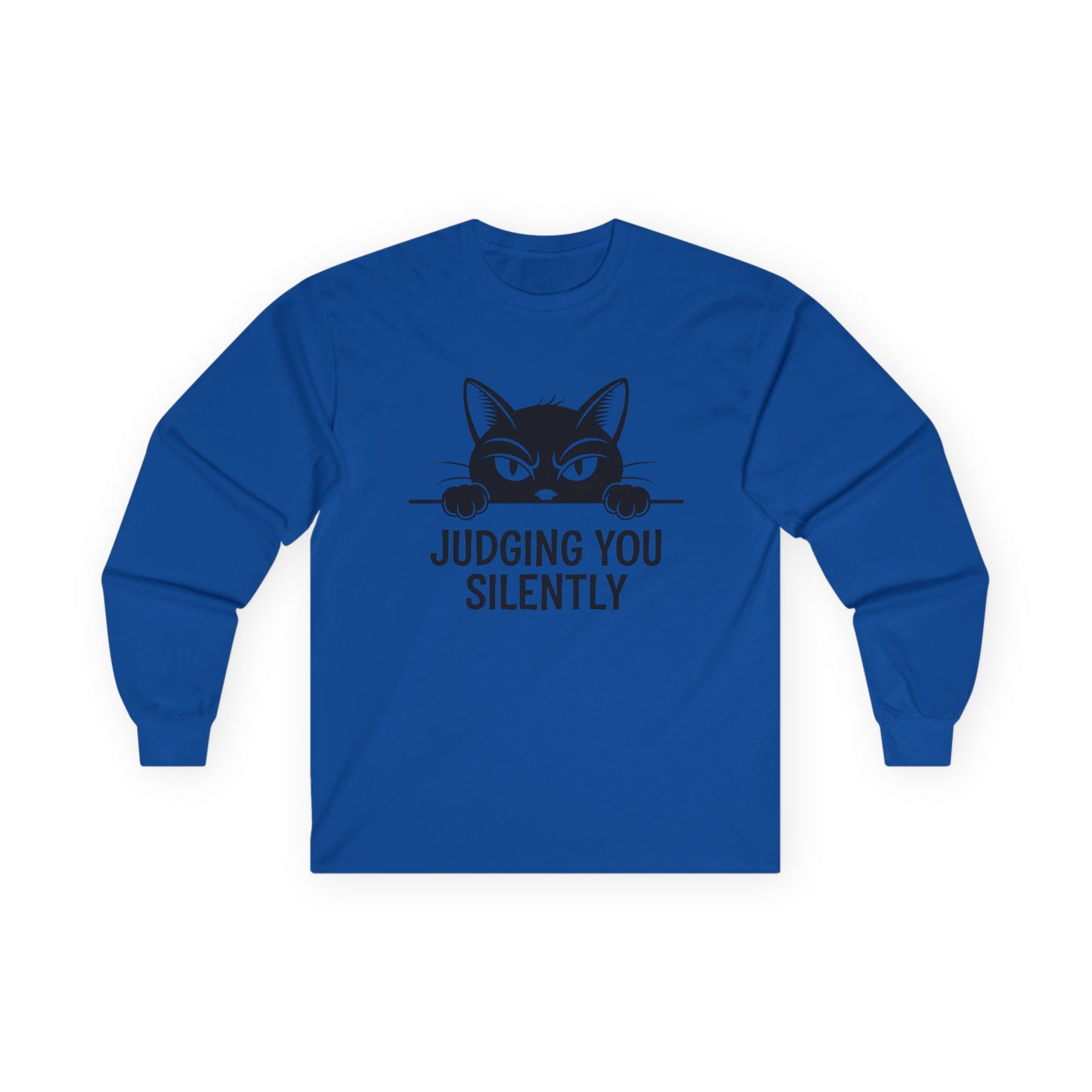 Judging You Silently Long Sleeve Tee