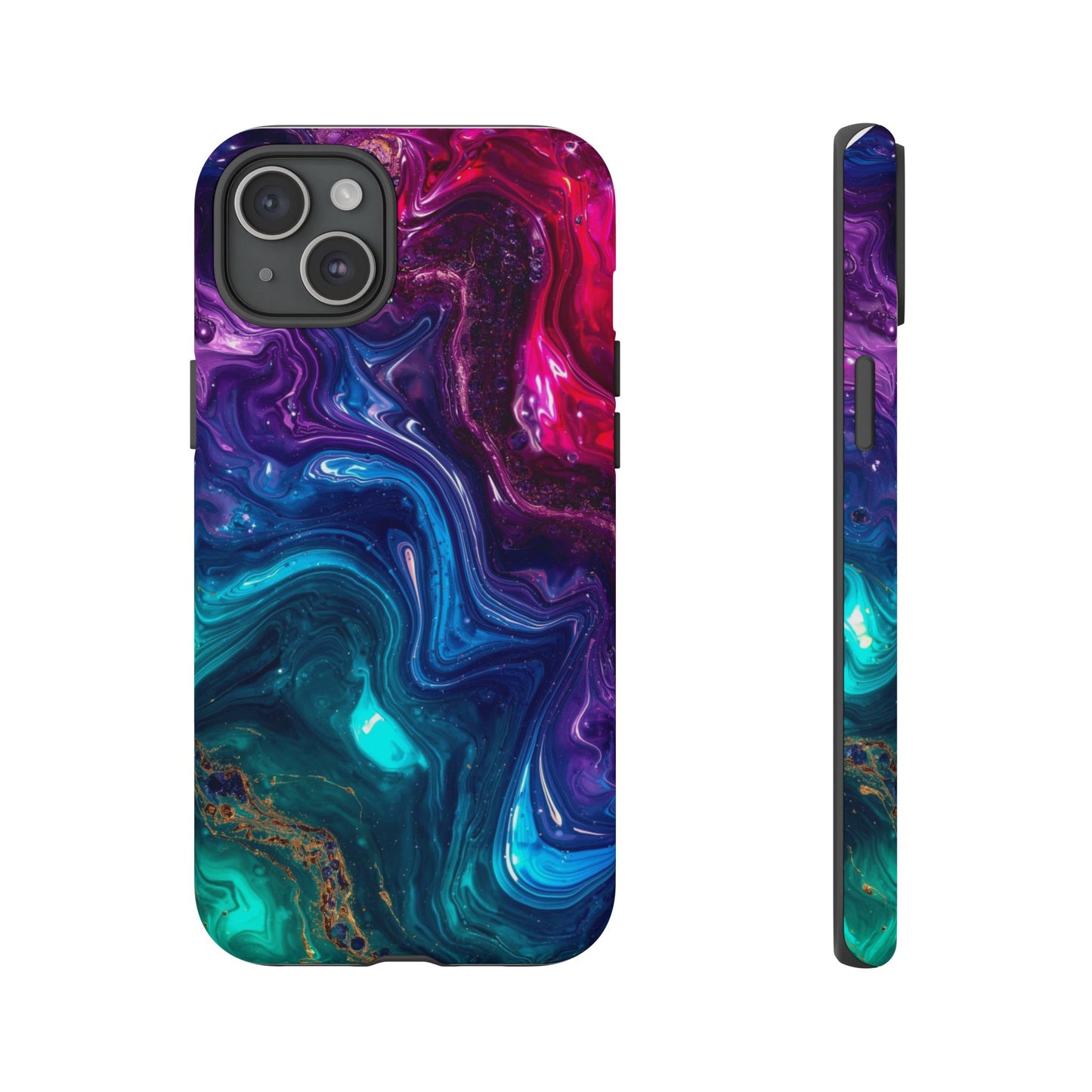 Vibrant Phone Case, Tough Cases for Protection, Colorful Cell Phone Cover, Unique Phone Accessory, Stylish Gifts for Her