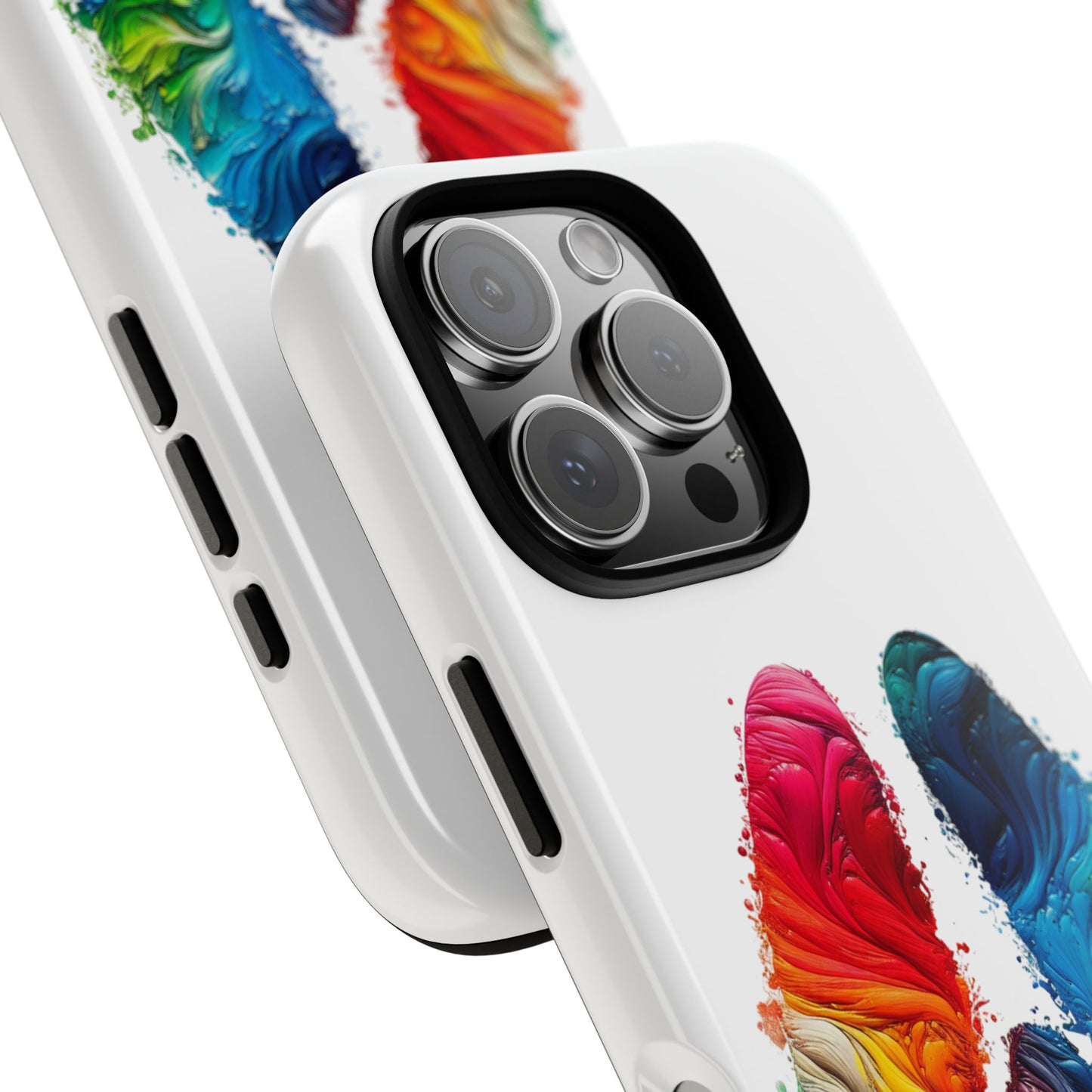 Vibrant Phone Case - Tough Cases with a Colorful Abstract of a cow hoof, Unique Phone Cover, Art Phone Accessories