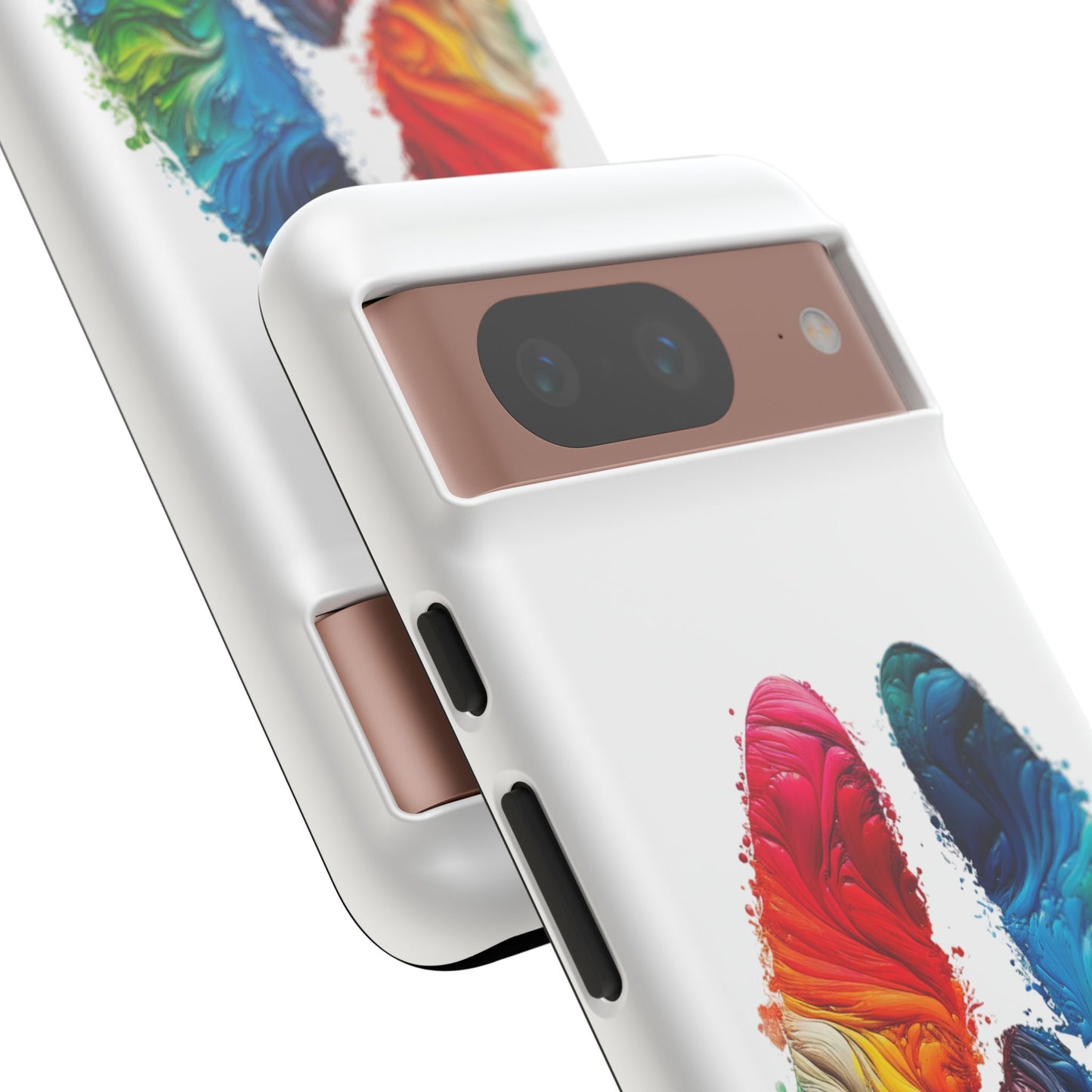 Vibrant Phone Case - Tough Cases with a Colorful Abstract of a cow hoof, Unique Phone Cover, Art Phone Accessories