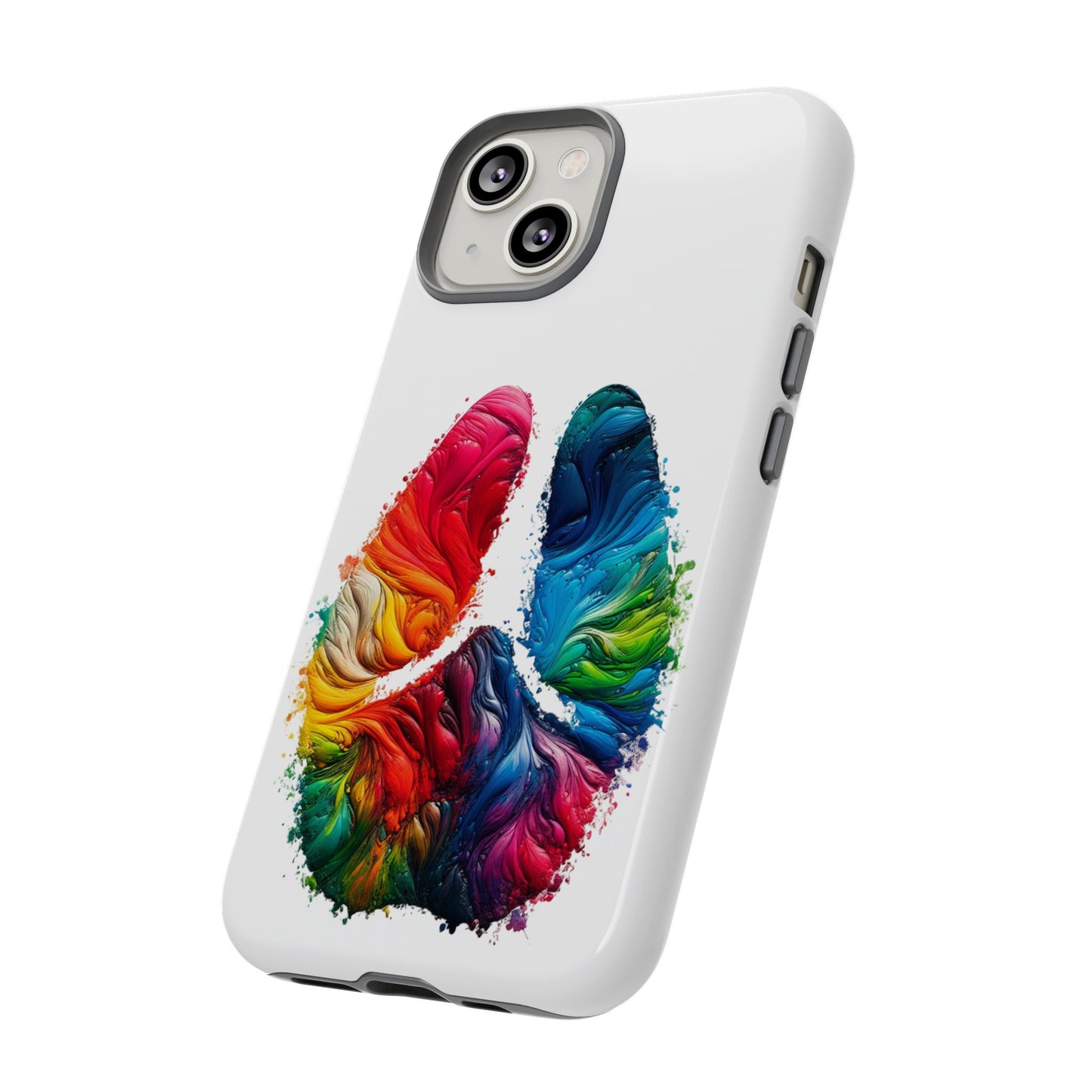 Vibrant Phone Case - Tough Cases with a Colorful Abstract of a cow hoof, Unique Phone Cover, Art Phone Accessories