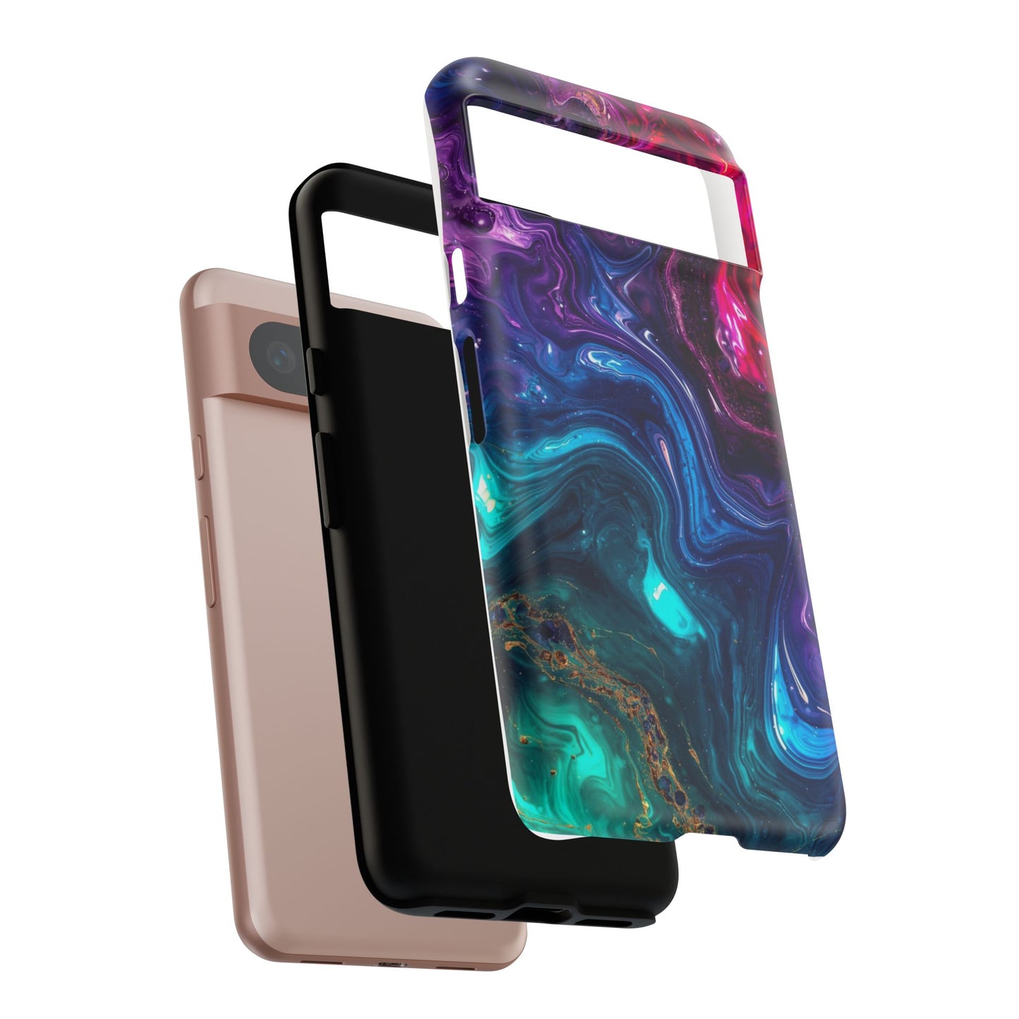 Vibrant Phone Case, Tough Cases for Protection, Colorful Cell Phone Cover, Unique Phone Accessory, Stylish Gifts for Her