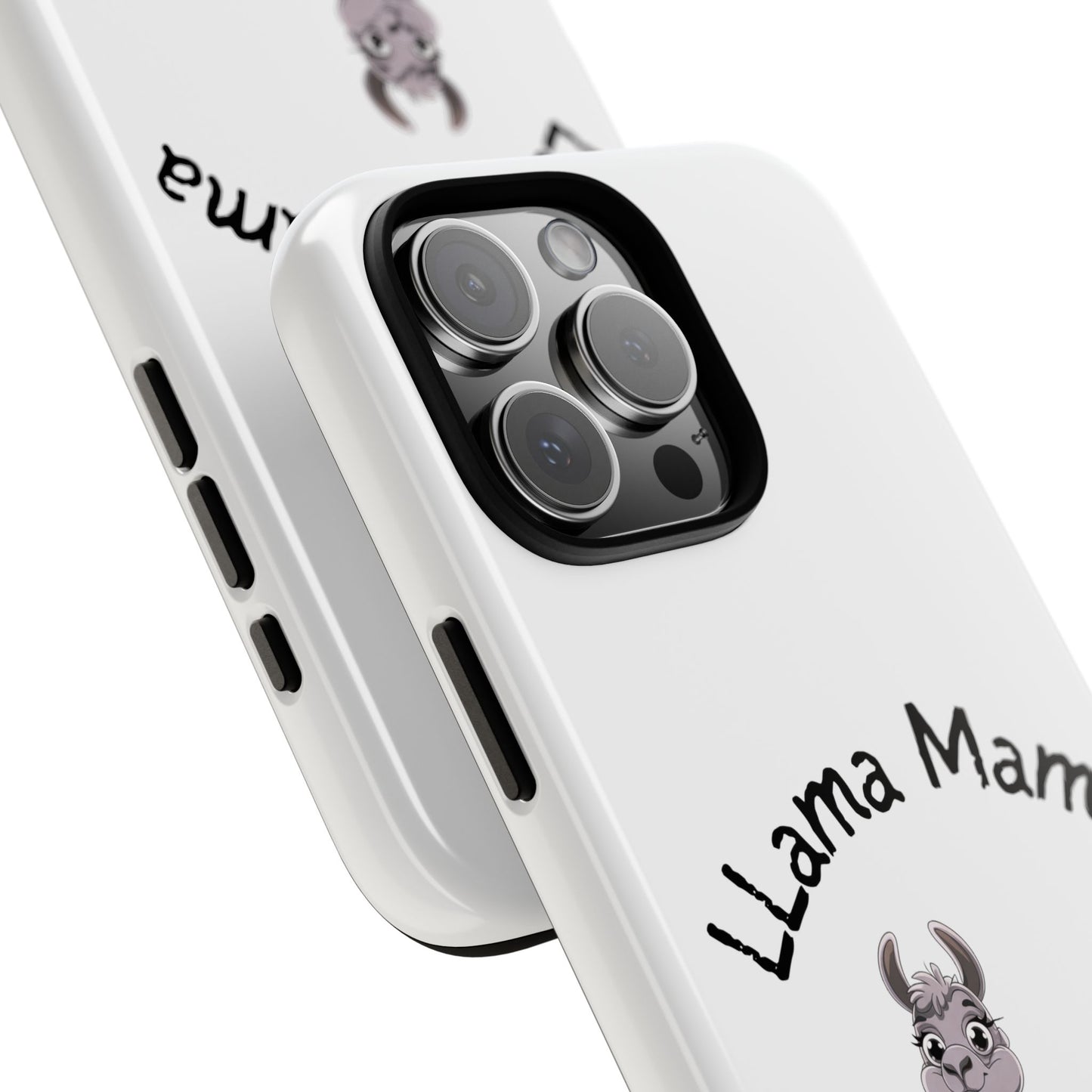 Llama Mama, Tough Phone Cover, Gift for Llama Lovers, Farmhouse Decor, Funny Phone Accessory
