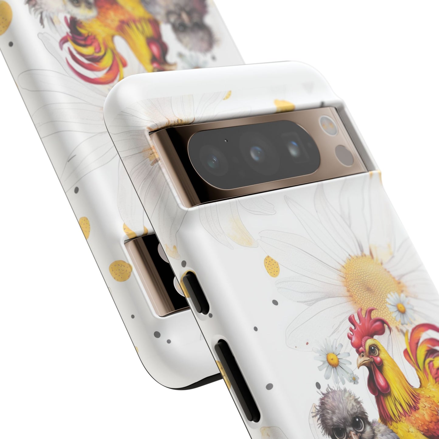 Cute Chicken Phone Case, F-CAW-F Tough Phone Cover, Gift for Chicken Lovers, Farmhouse Decor, Funny Phone Accessory