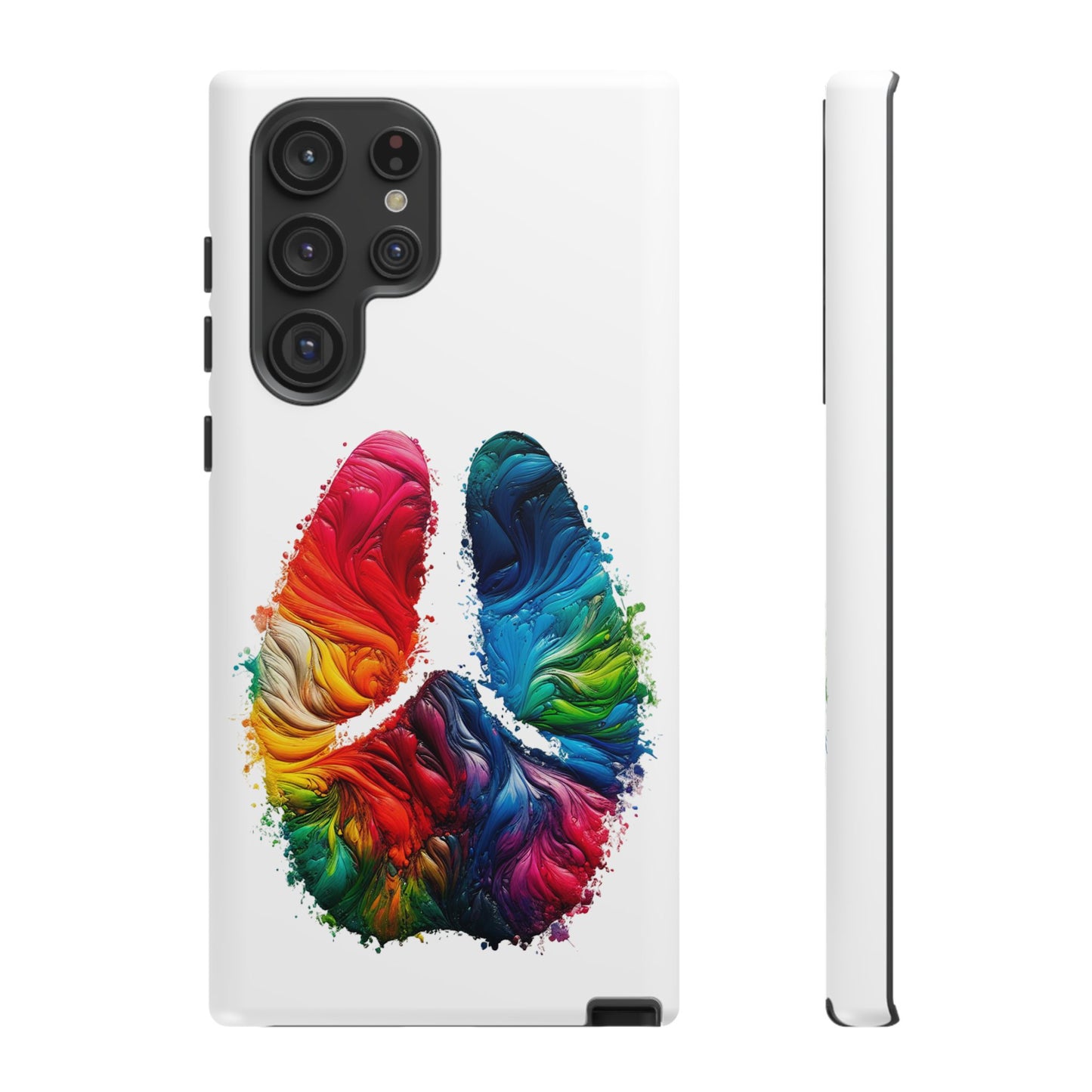 Vibrant Phone Case - Tough Cases with a Colorful Abstract of a cow hoof, Unique Phone Cover, Art Phone Accessories