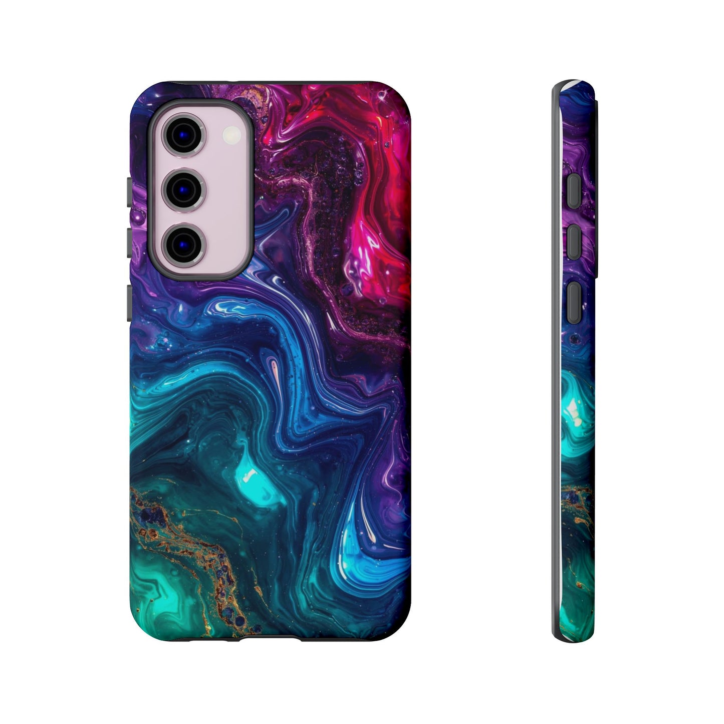 Vibrant Phone Case, Tough Cases for Protection, Colorful Cell Phone Cover, Unique Phone Accessory, Stylish Gifts for Her