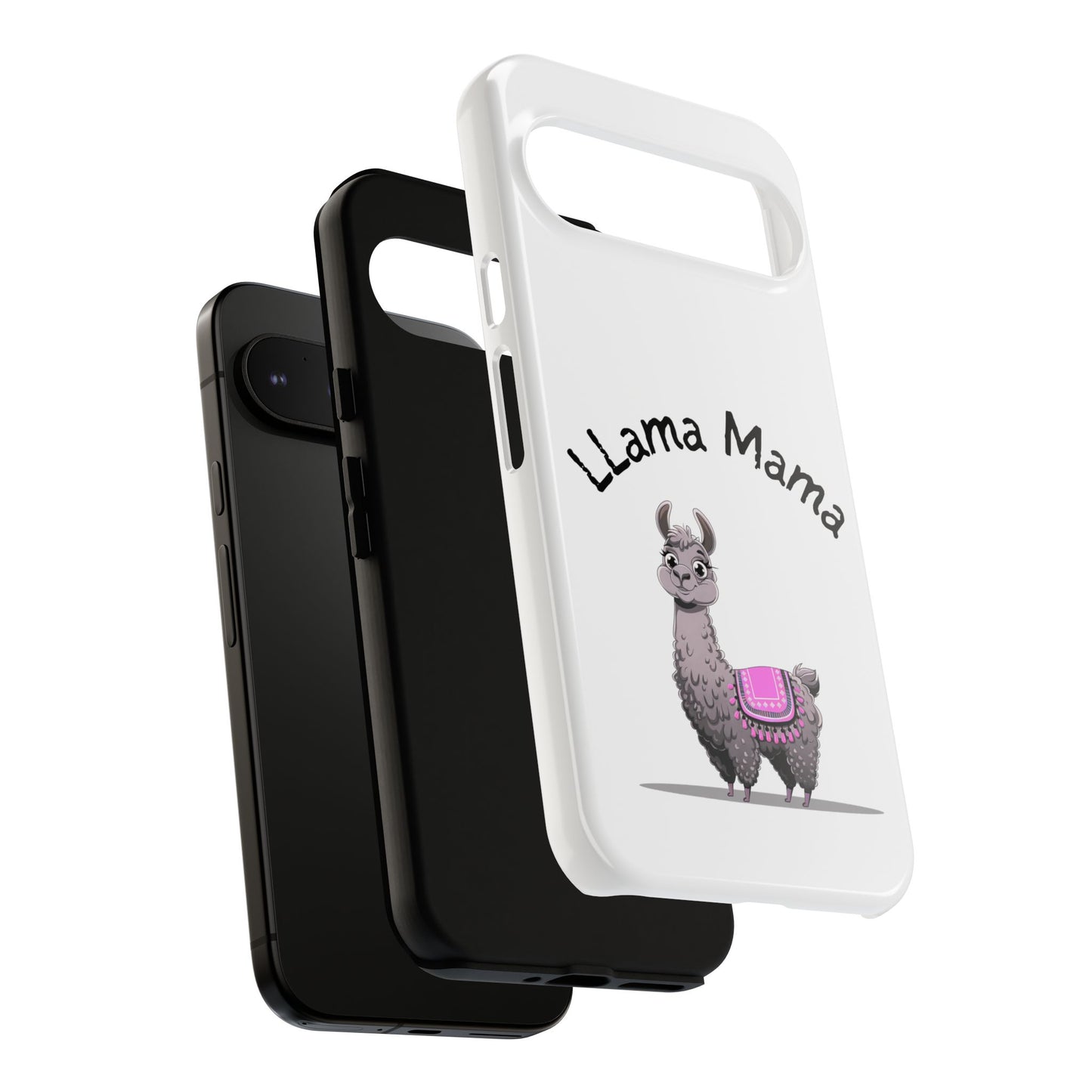 Llama Mama, Tough Phone Cover, Gift for Llama Lovers, Farmhouse Decor, Funny Phone Accessory
