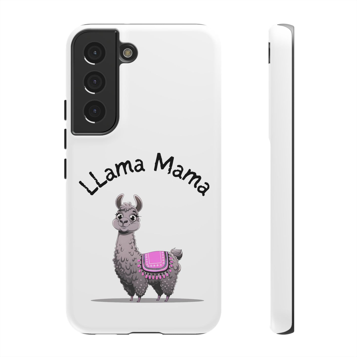 Llama Mama, Tough Phone Cover, Gift for Llama Lovers, Farmhouse Decor, Funny Phone Accessory