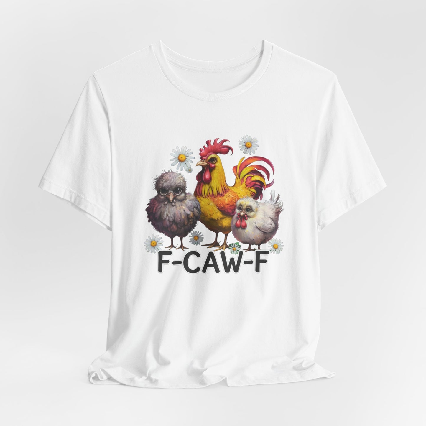 Funny Farm Animal Tee - F-CAW-F Unisex Jersey Short Sleeve Shirt